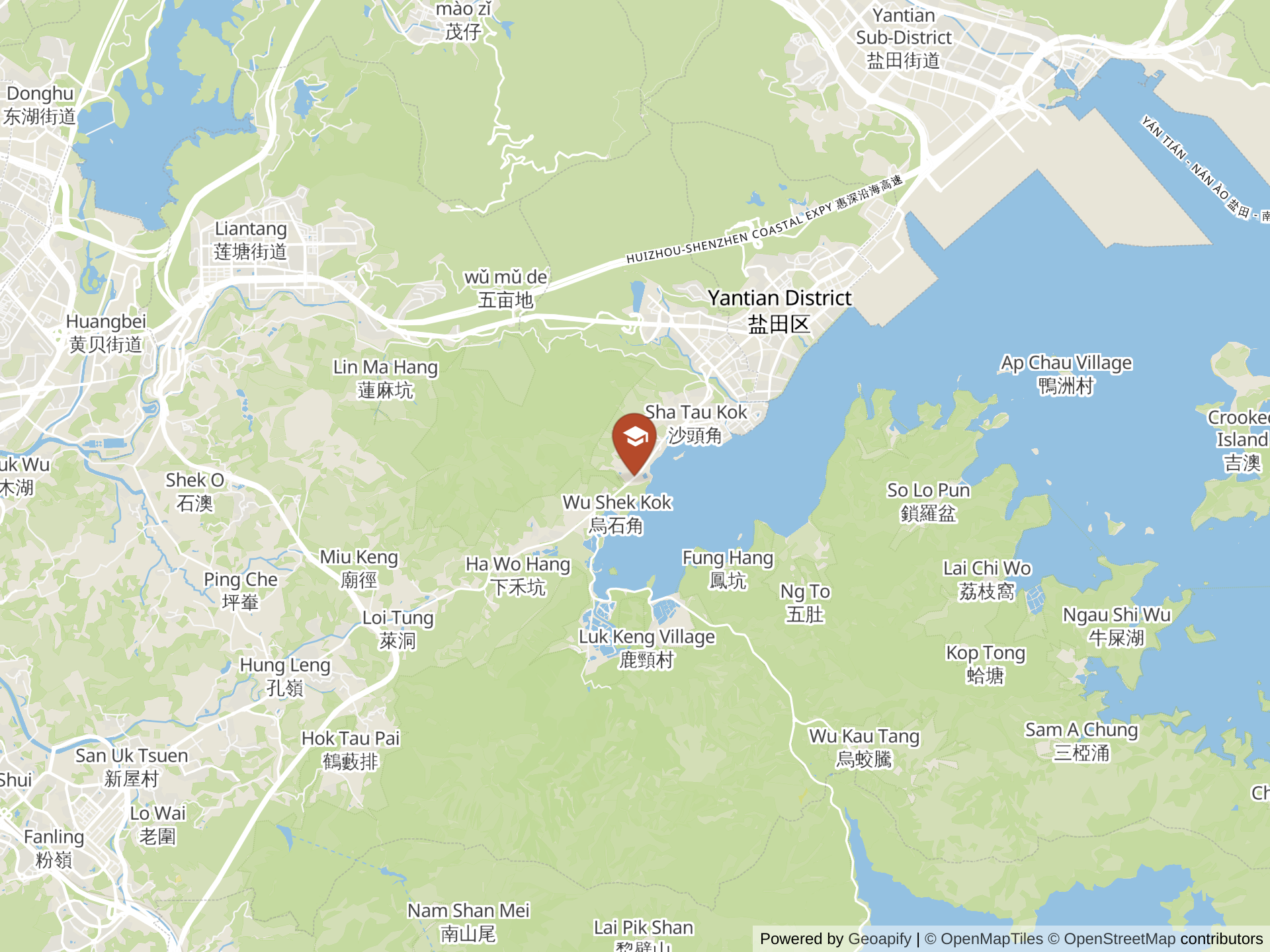 Map of International College Hong Kong, Secondary