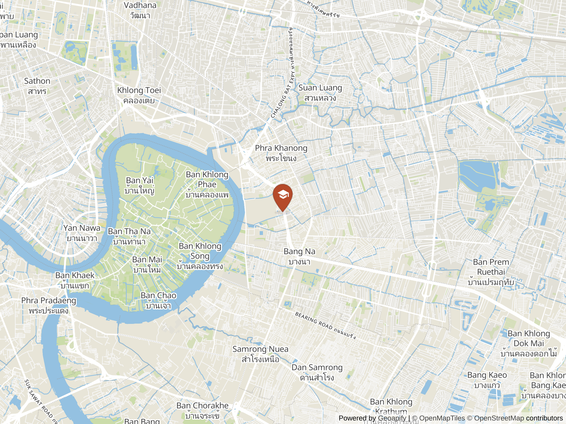 Map of Anglo Singapore International School