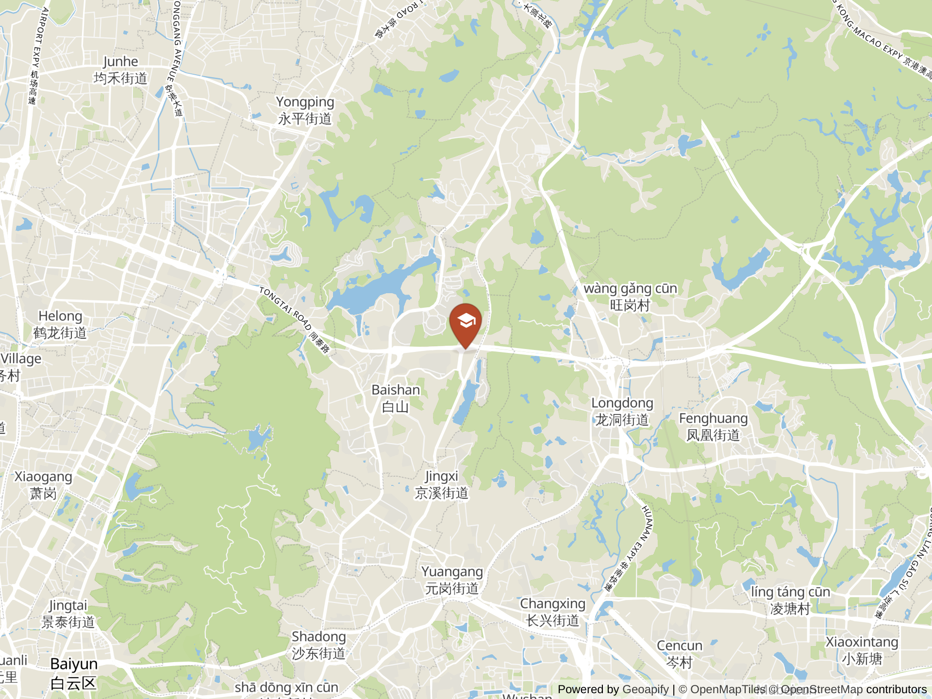 Map of Utahloy International School Guangzhou