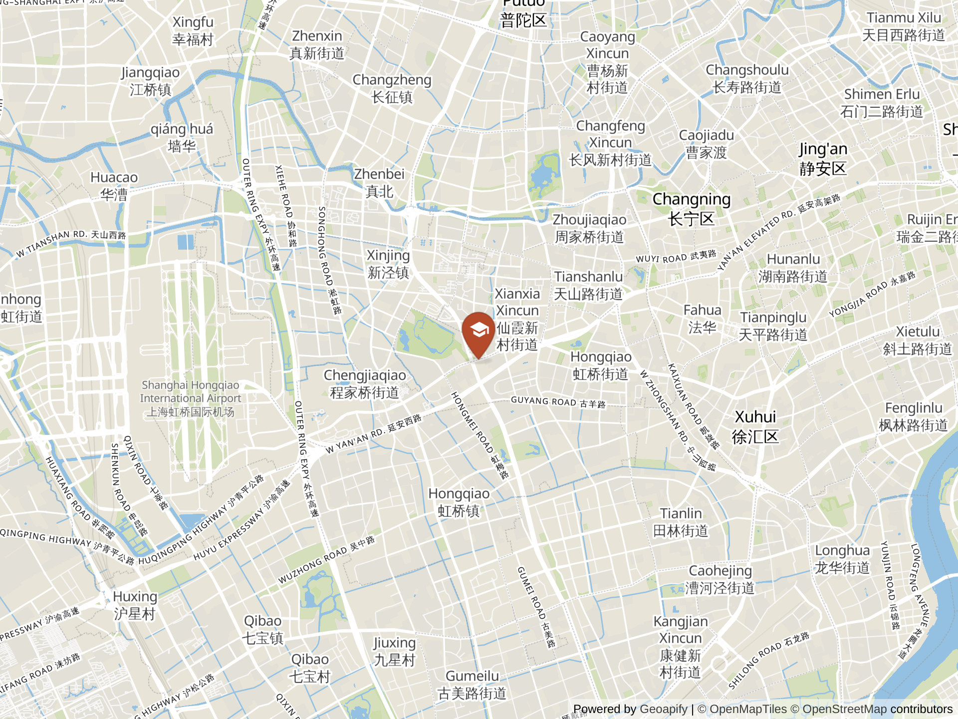 Map of YK Pao School