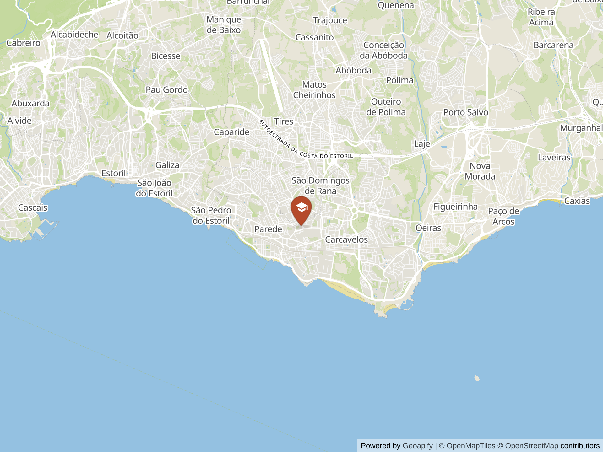 Map of St Julian's School