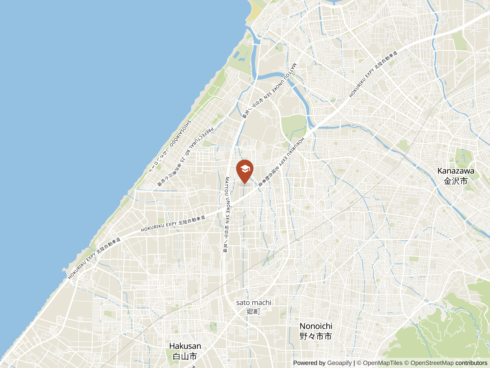 Map of Saint Maur International School
