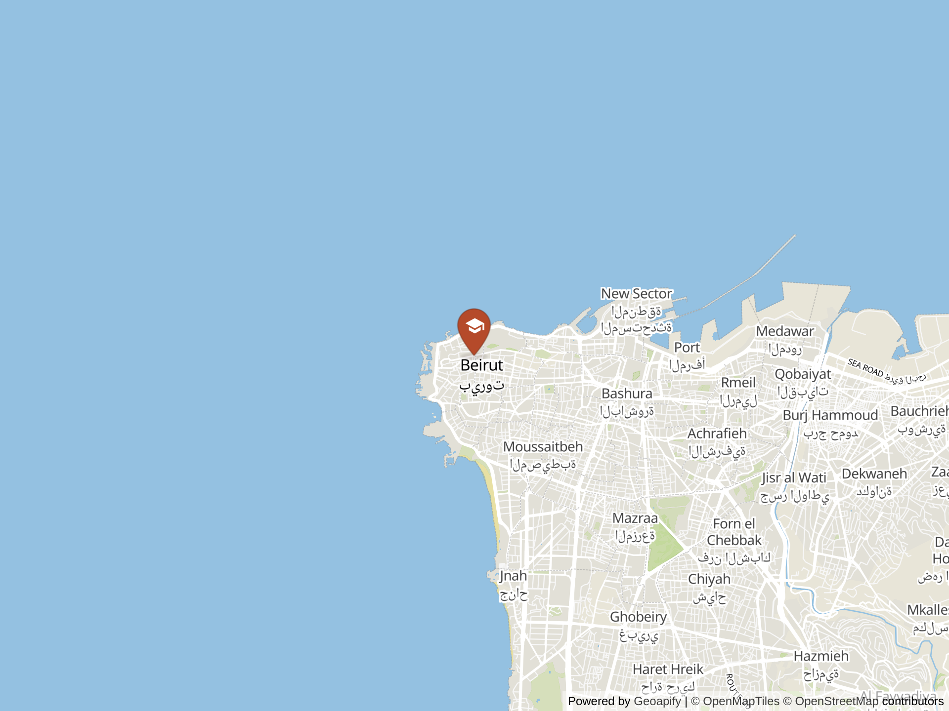 Map of International College