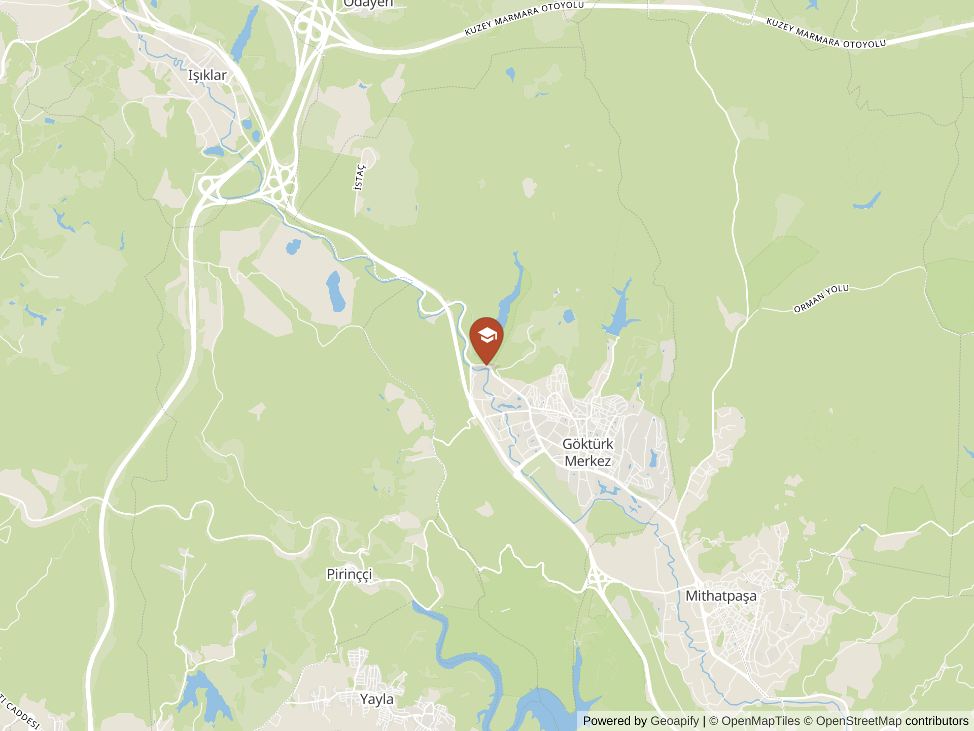 Map of Hisar School