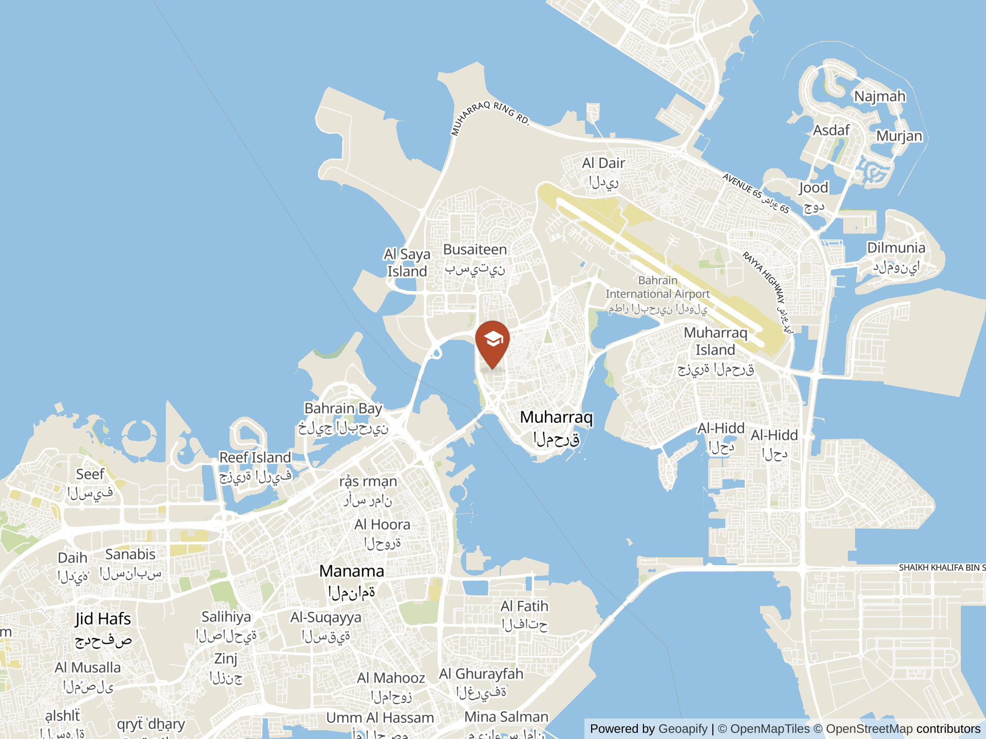 Map of Naseem International School