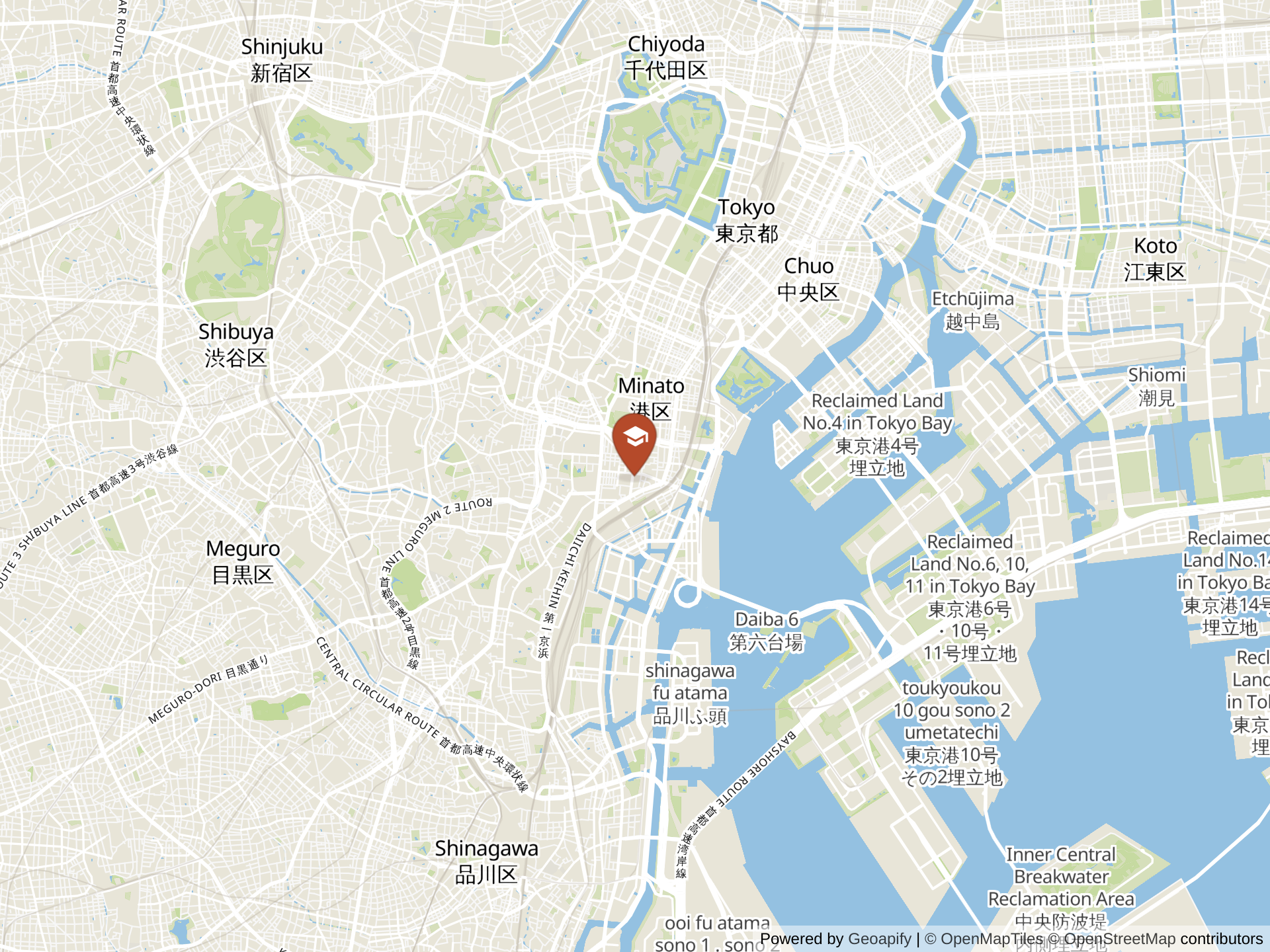 Map of Laurus International School of Science