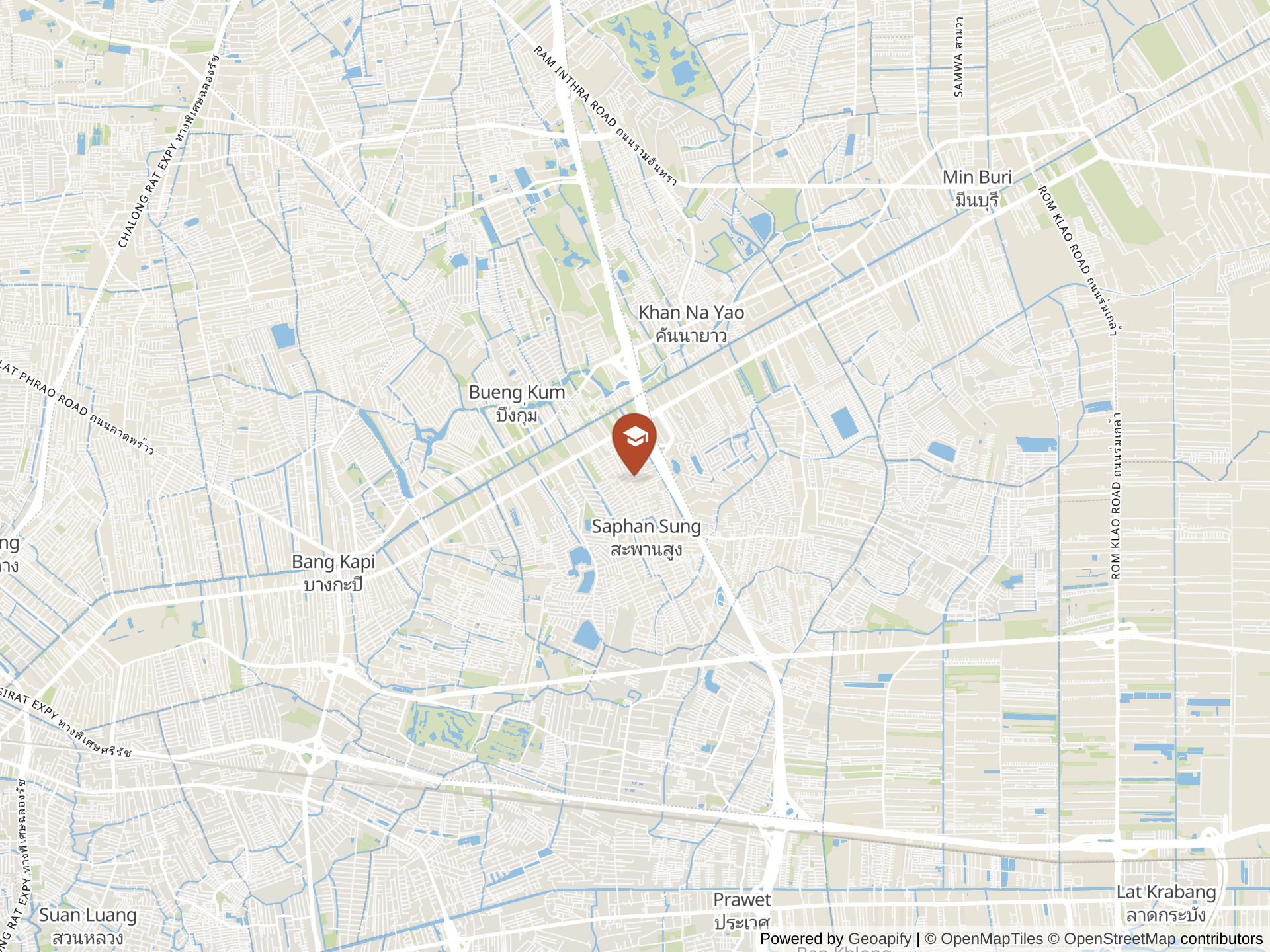 Map of Ascot International School