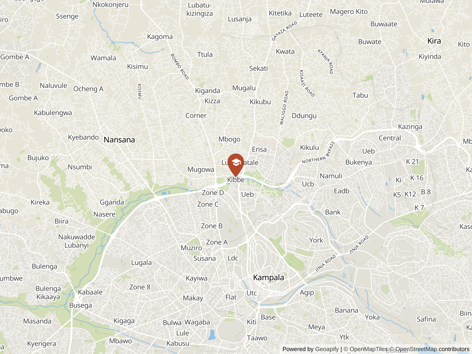Map of Acorns International School