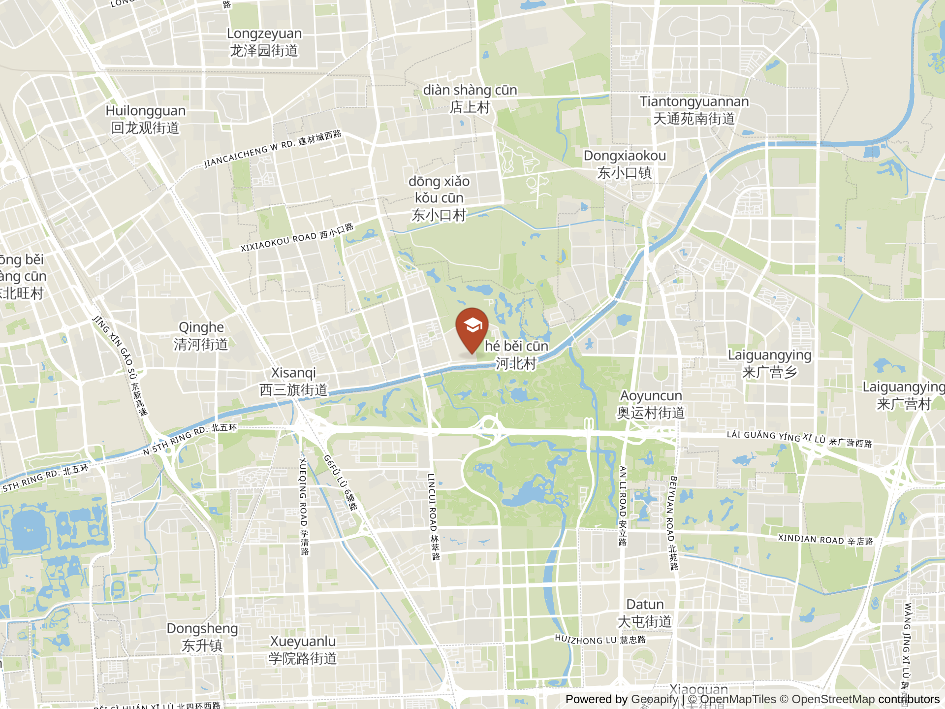Map of Daystar Academy