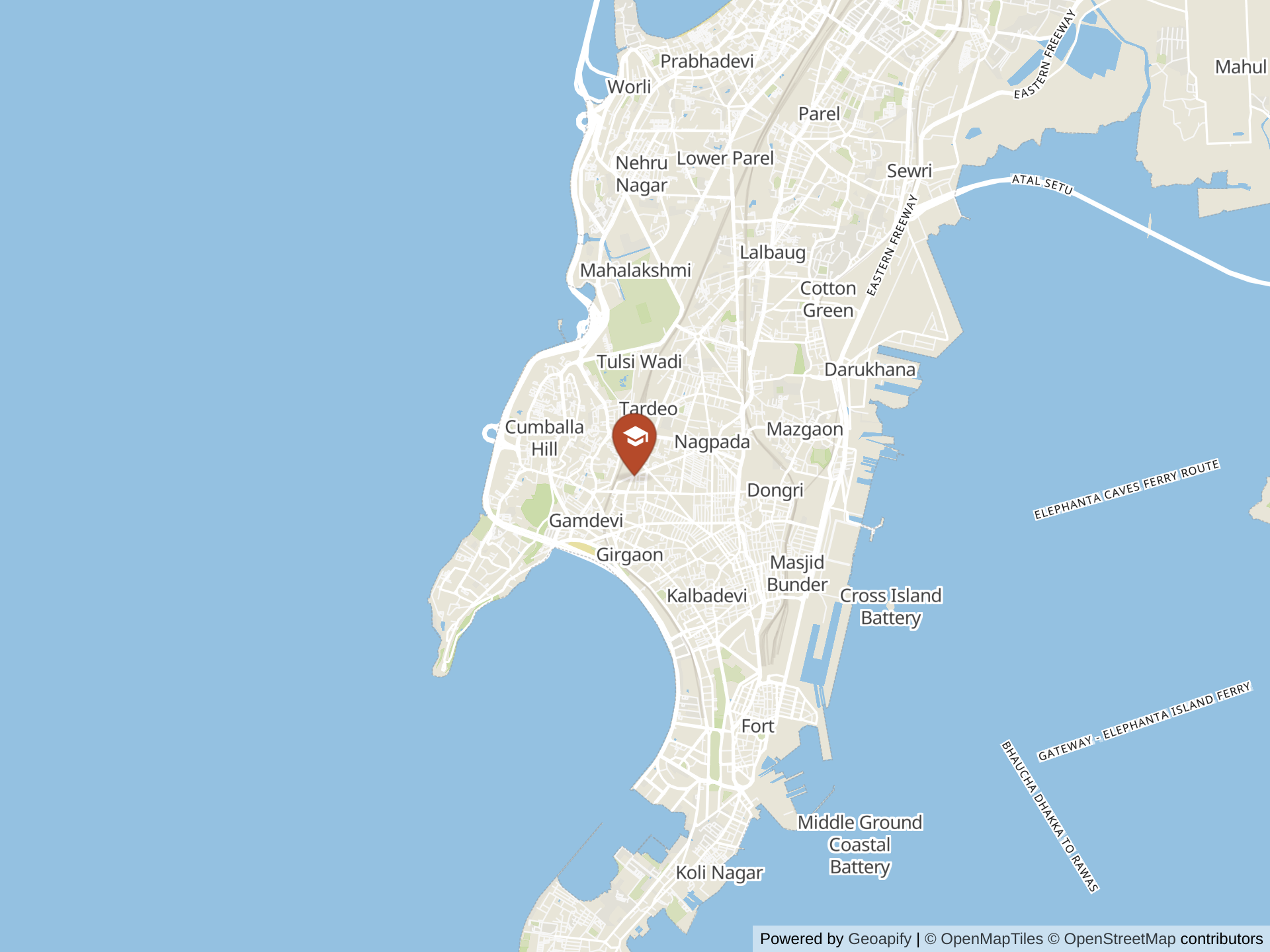 Map of Edubridge International School