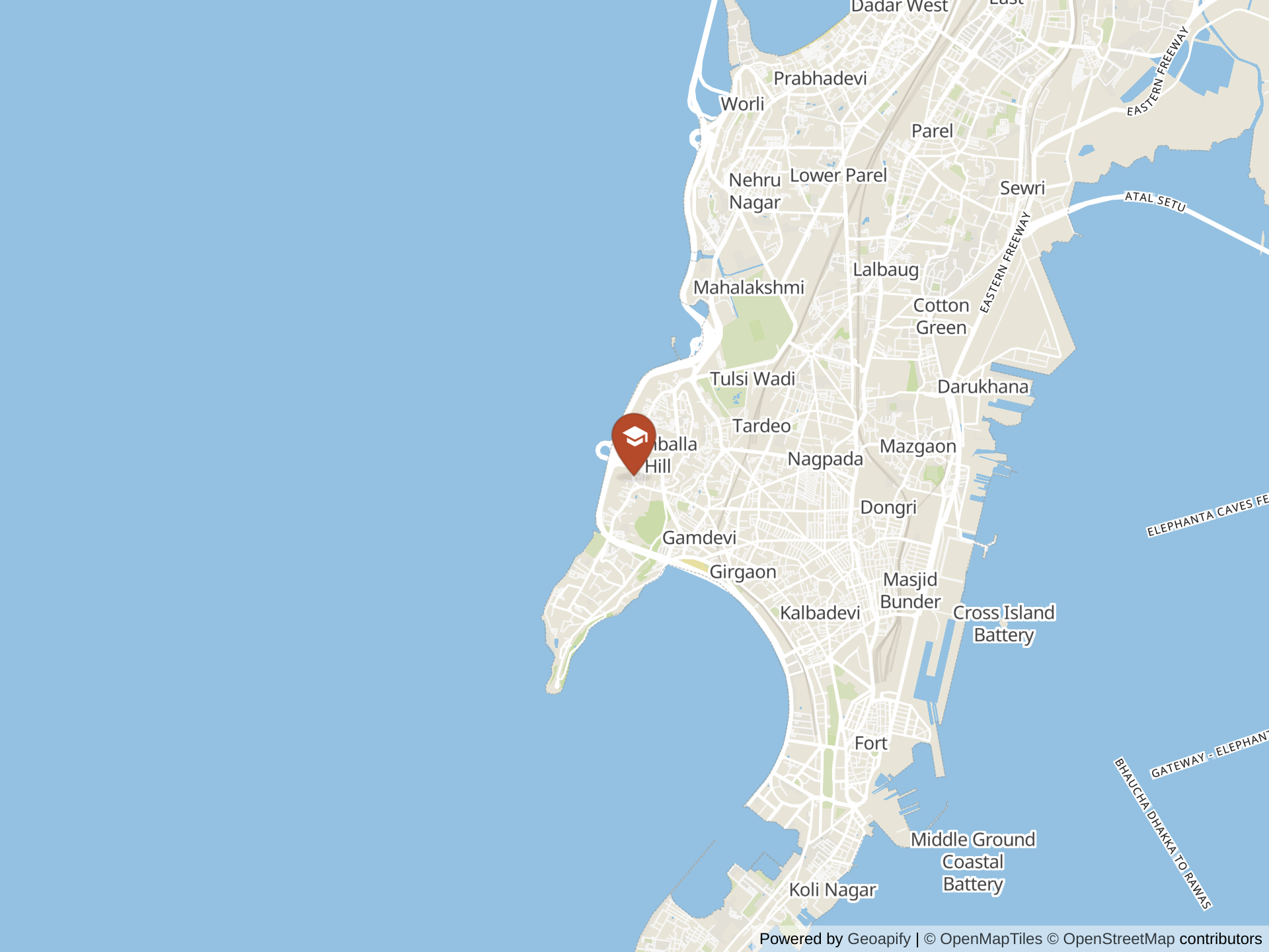 Map of DSB International School