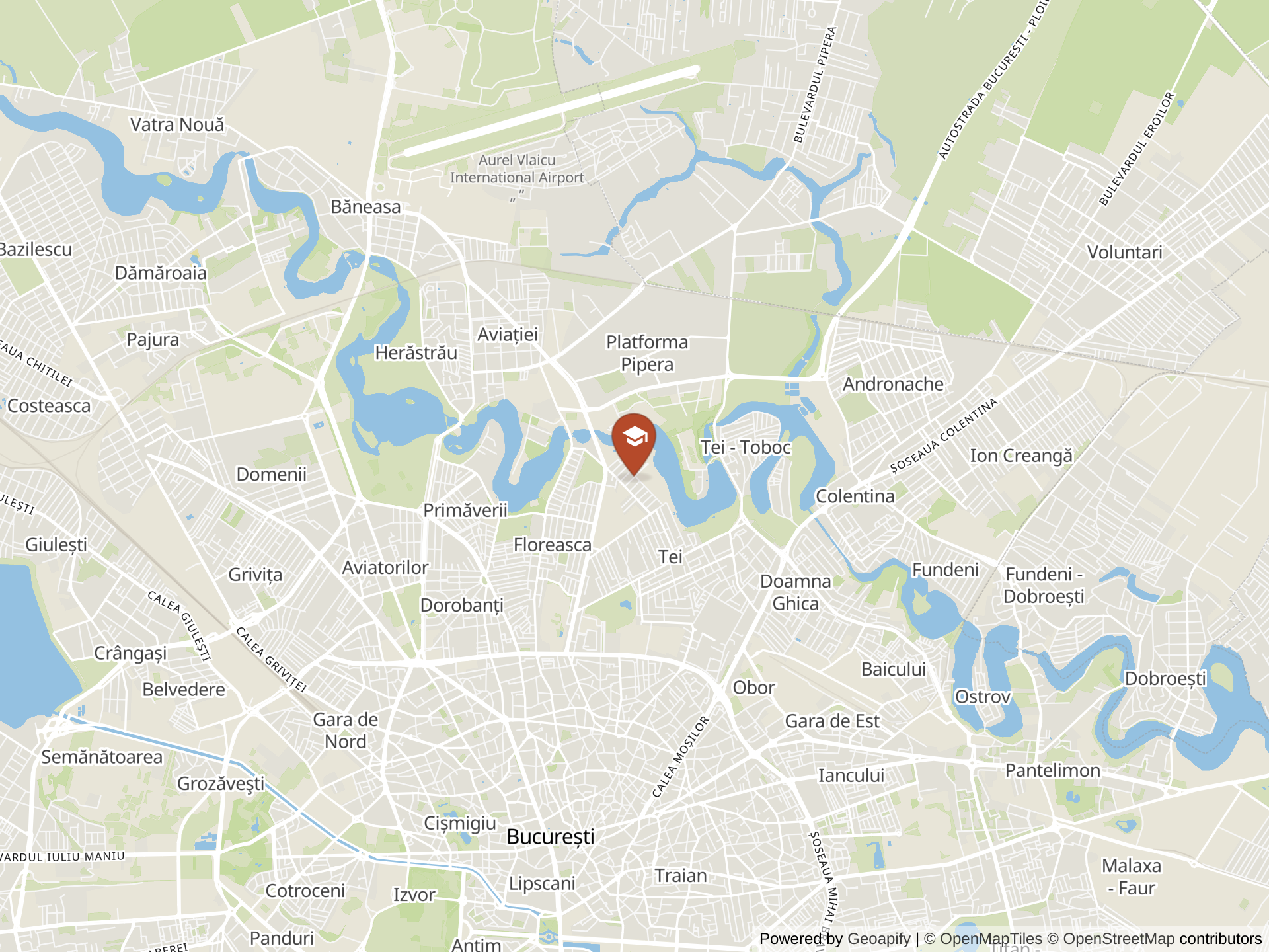 Map of Verita International School