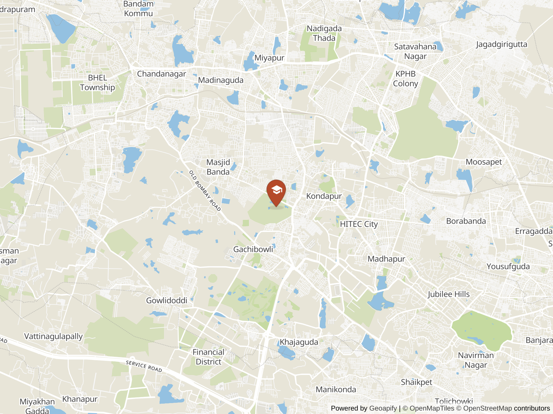 Map of CHIREC International