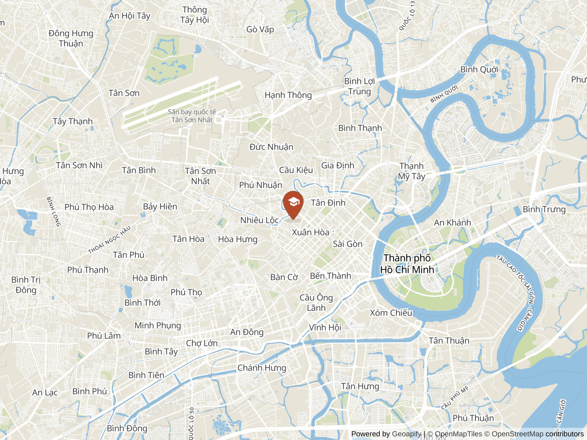 Map of Western Australian International School System