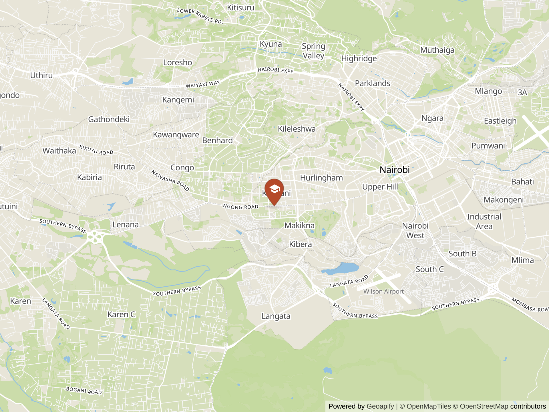 Map of St Christopher's Schools