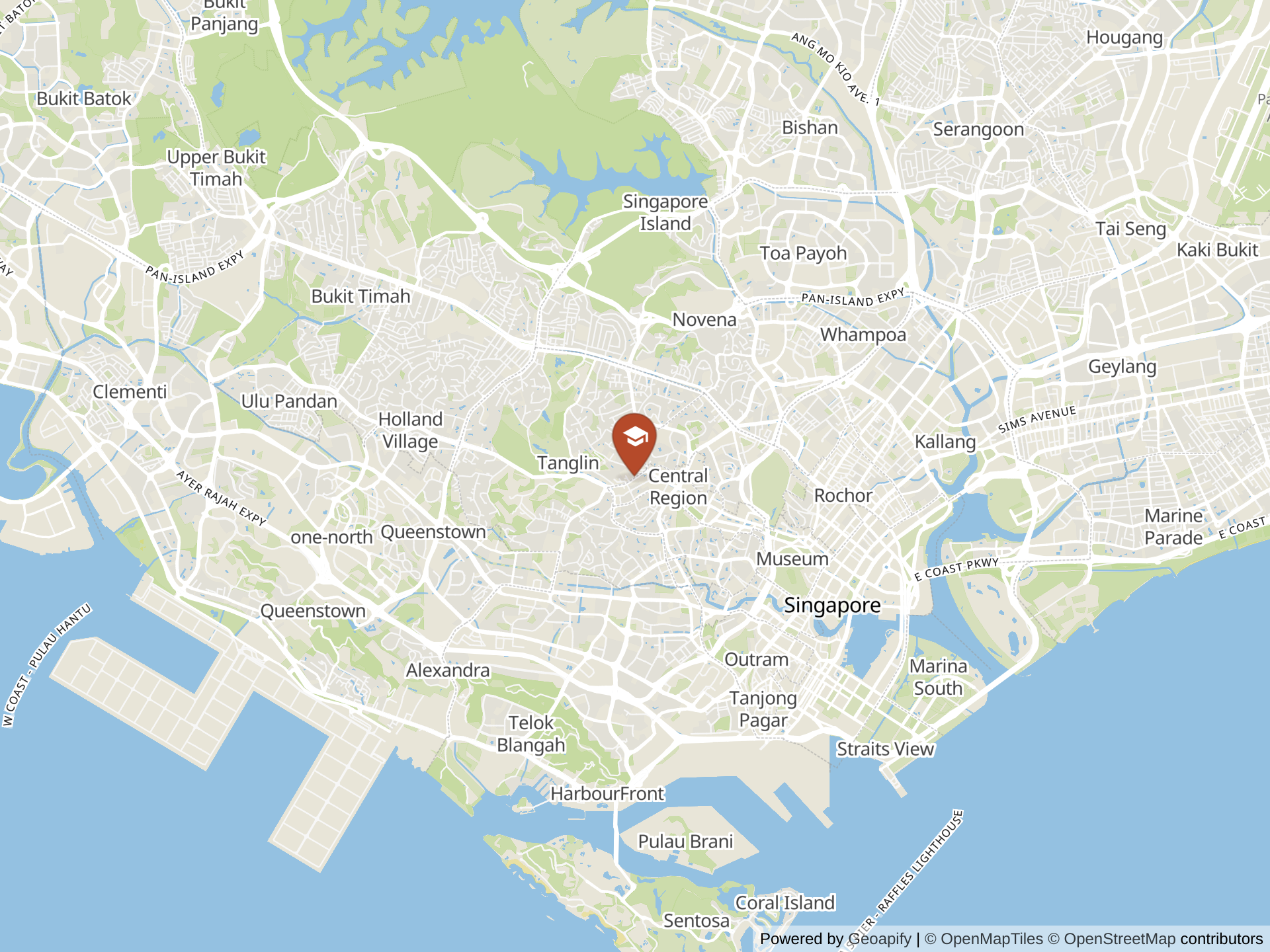EtonHouse International School Orchard地图