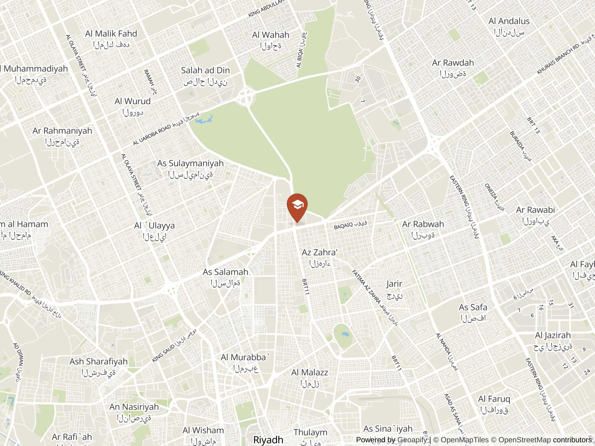 Map of Dome International Schools