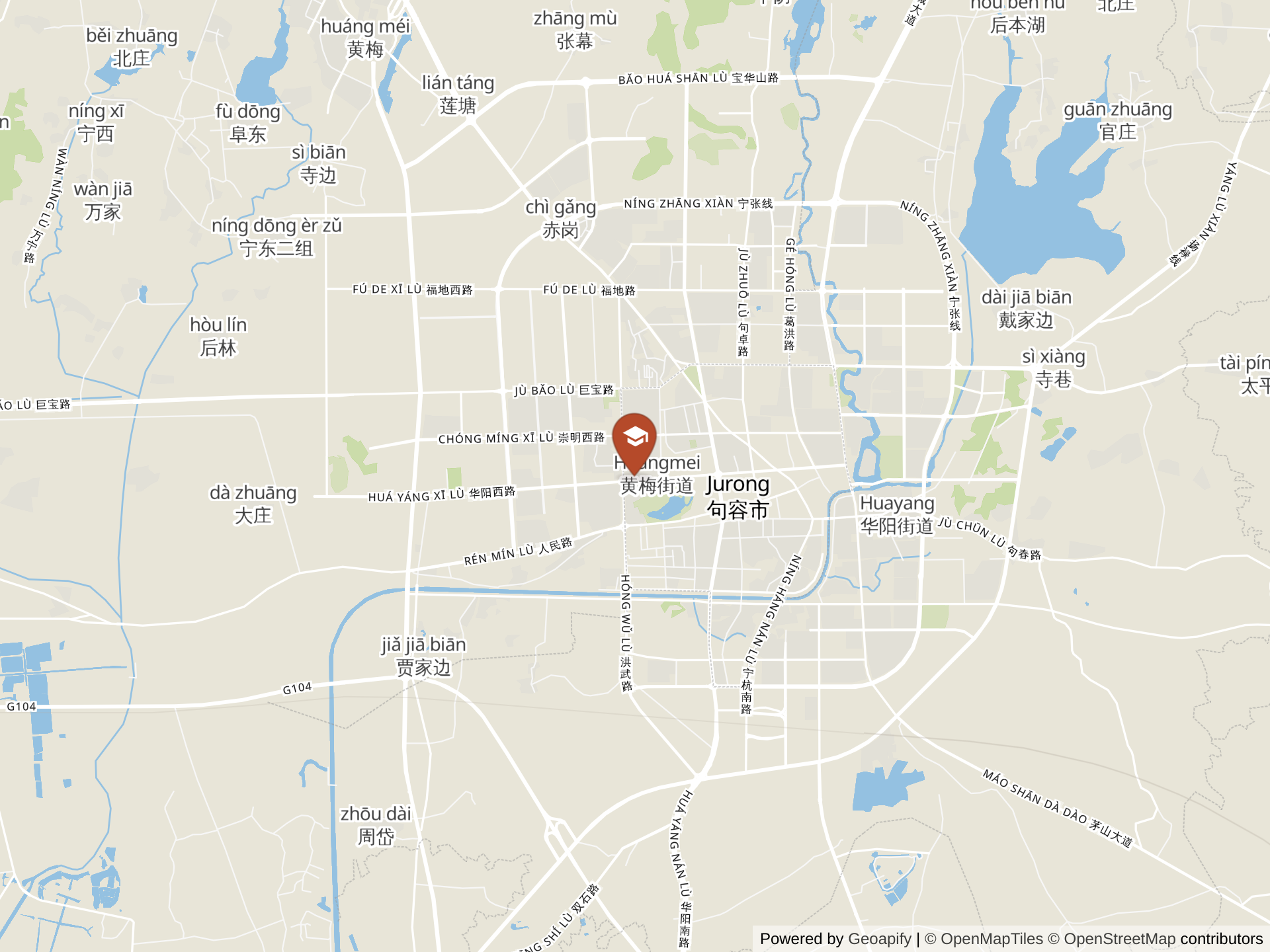 Map of Jurong Country Garden School
