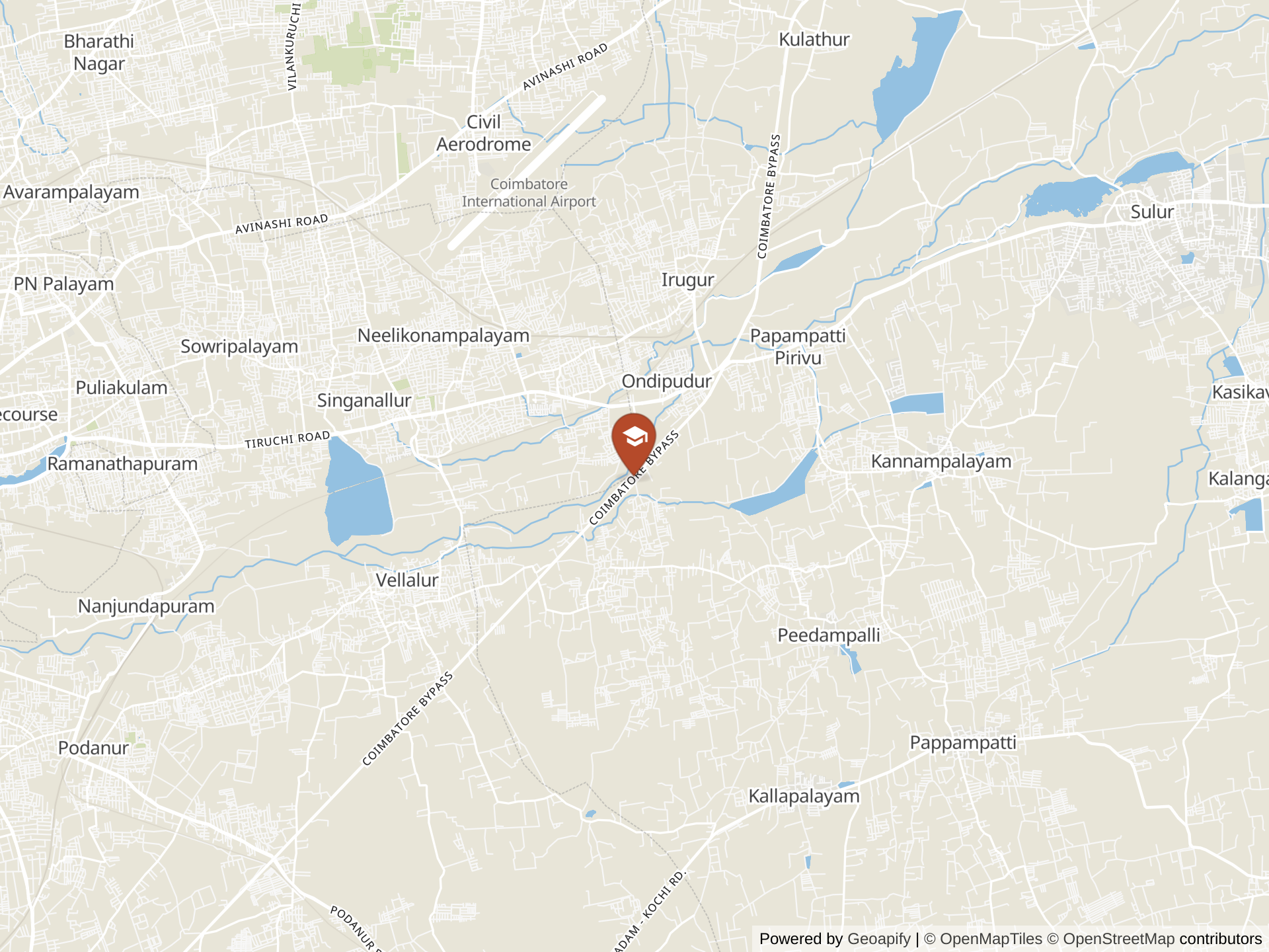 Map of Ruh Continuum School and SSVM