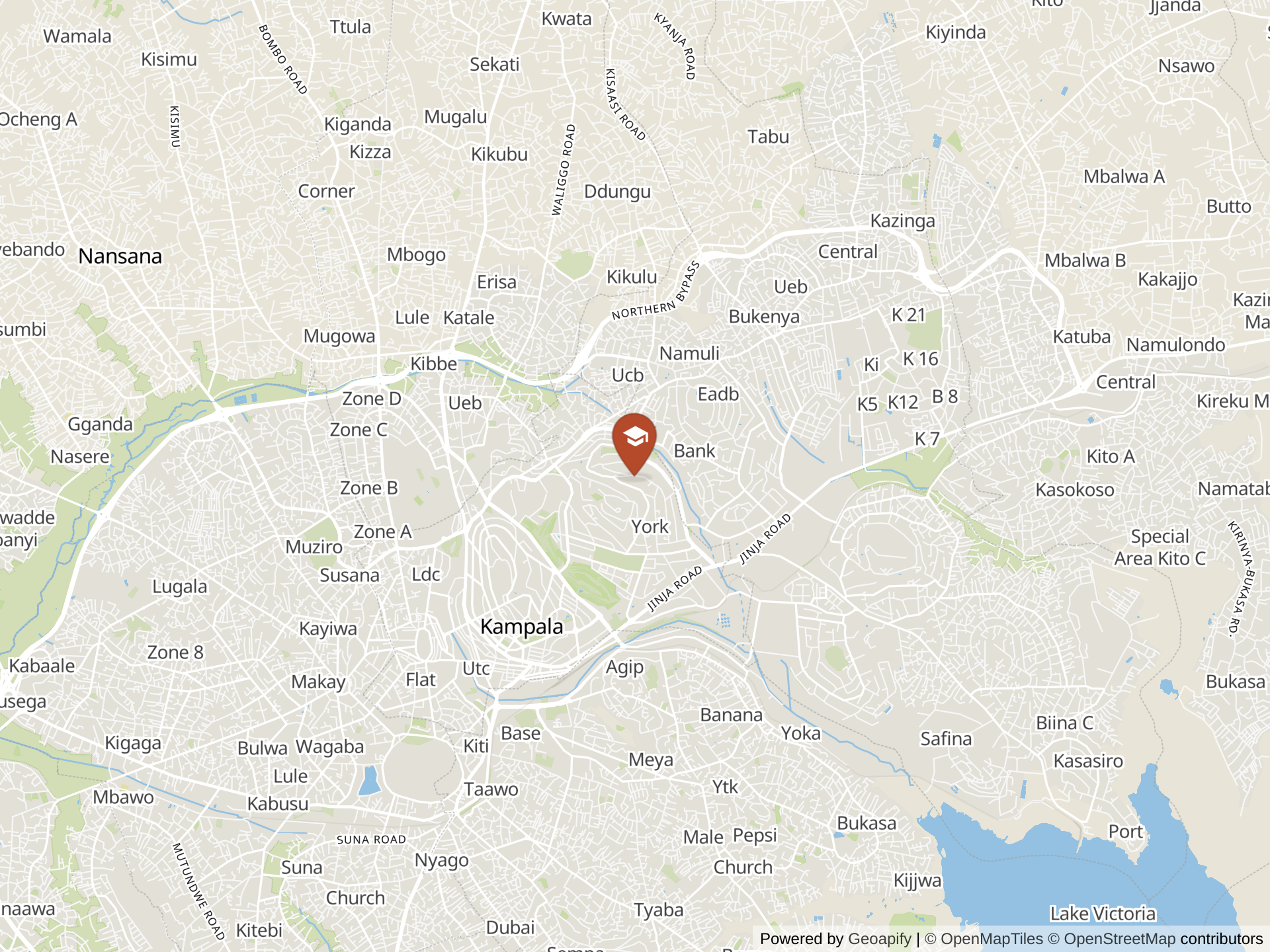 Map of 7Hills International School