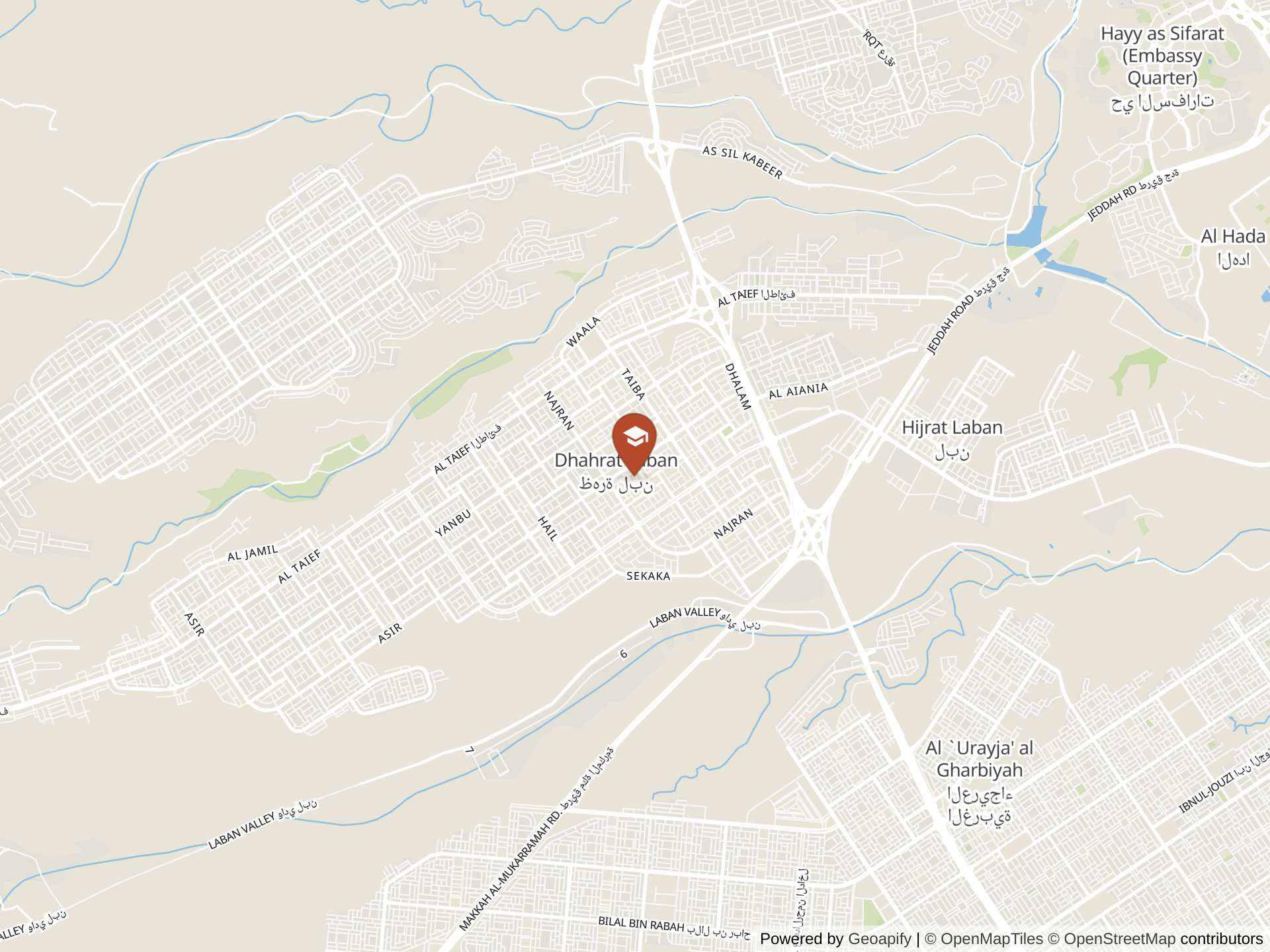 Map of Makers Learning School International