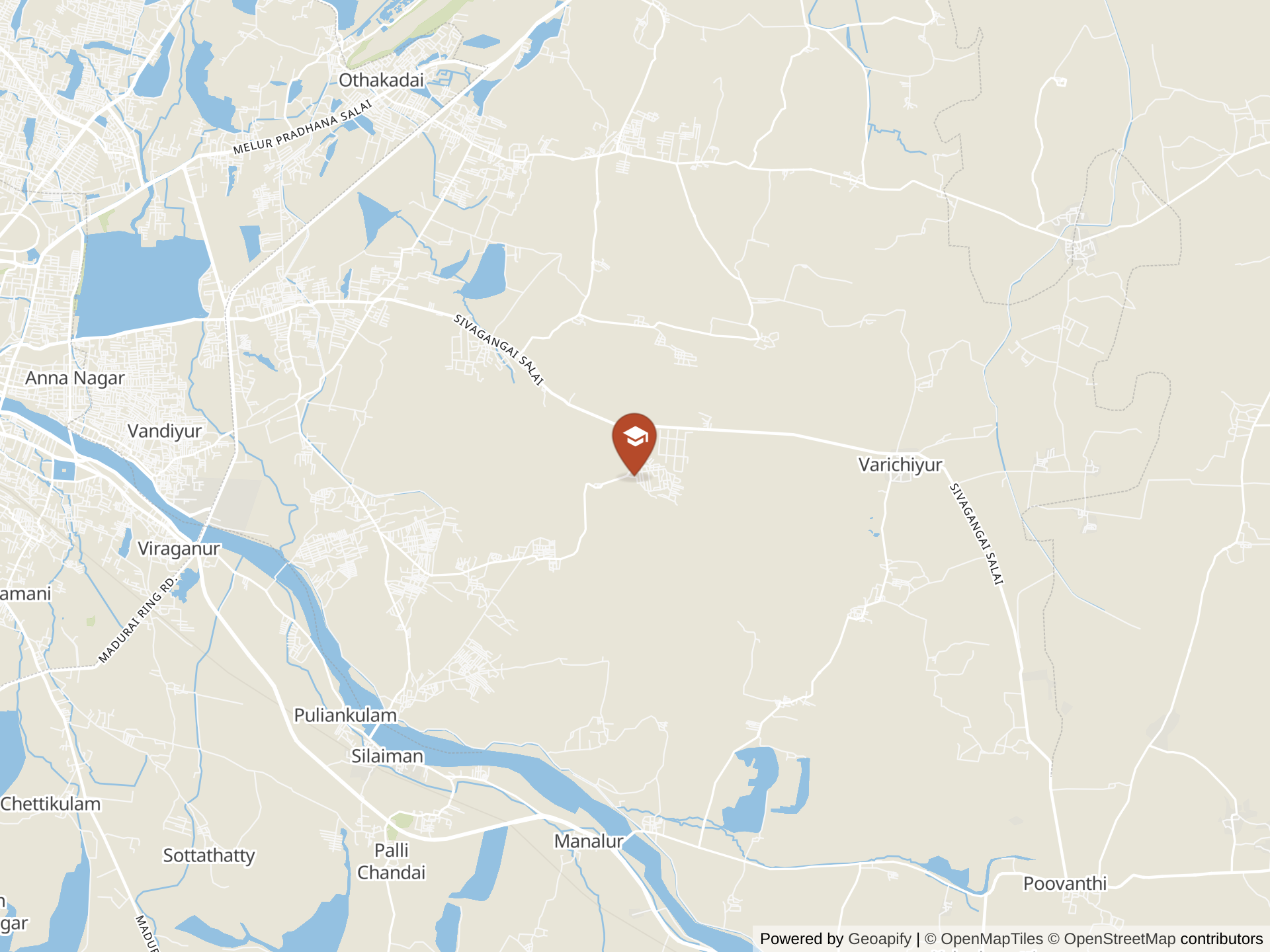 Map of Mahatma Global Gateway, CIE