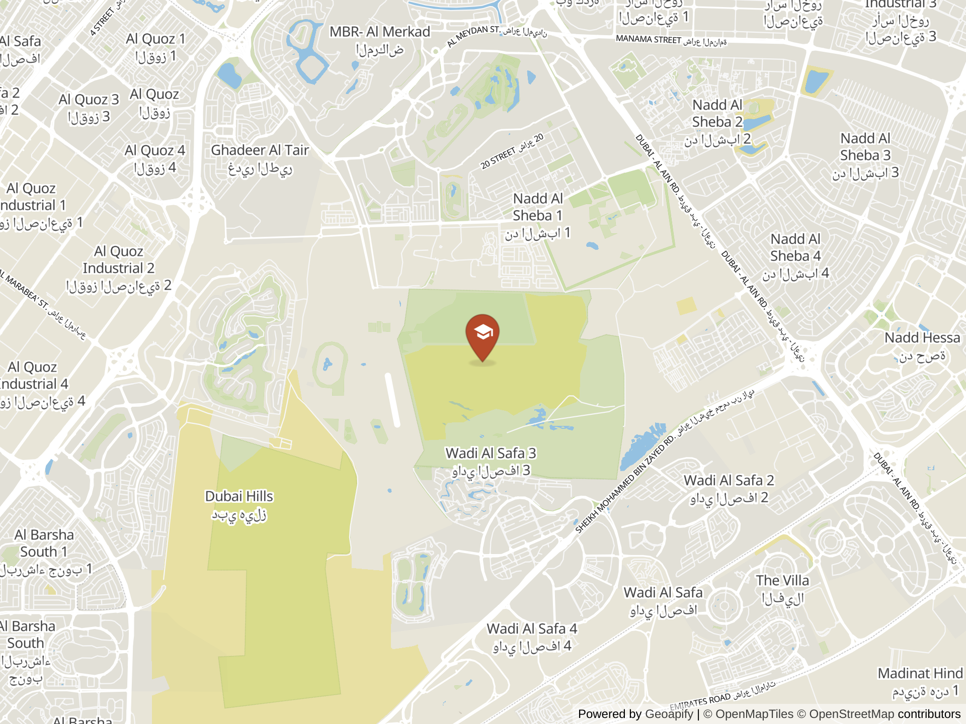Map of Bilingual French International School