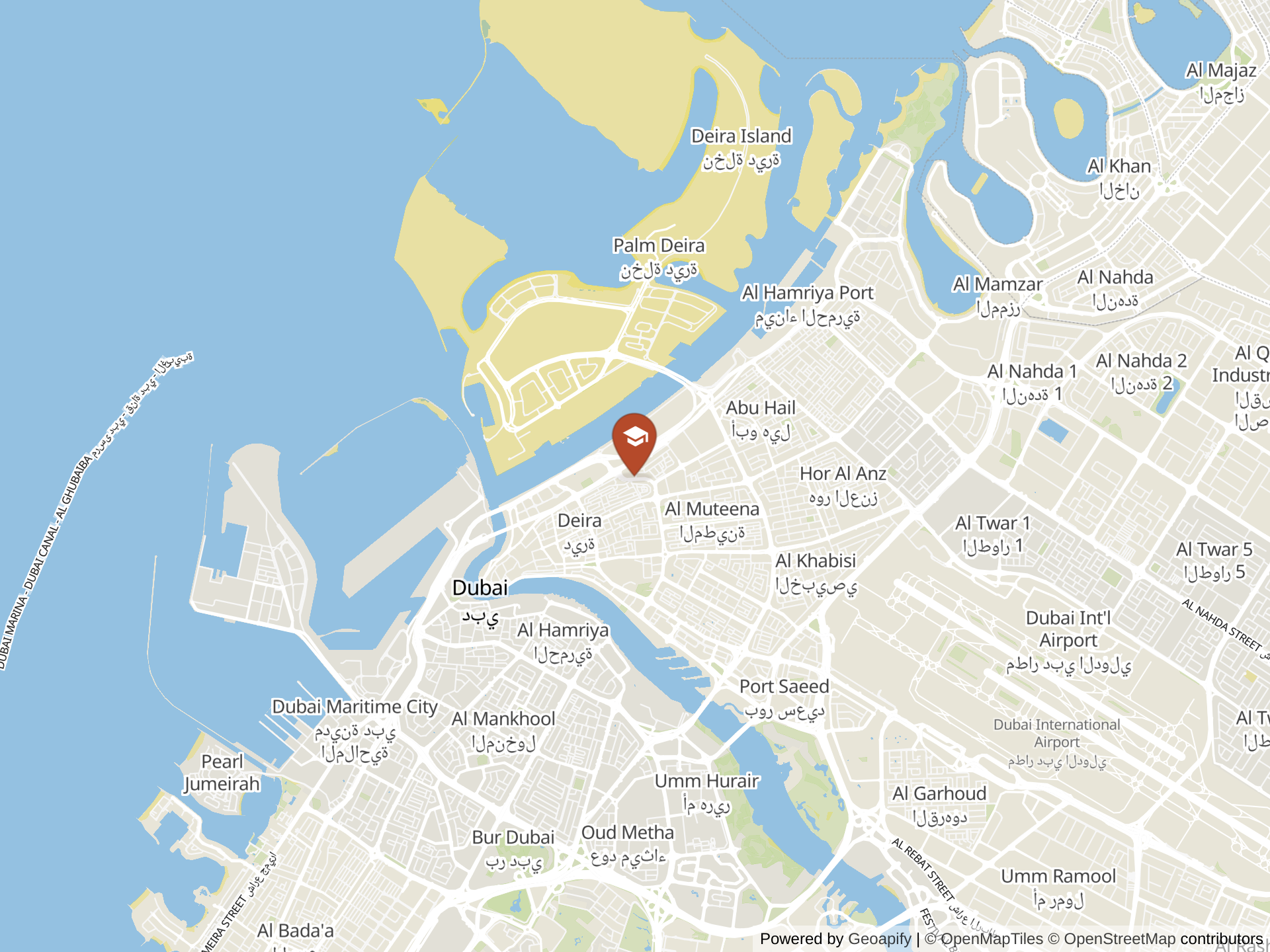 Map of Bloom World Academy
