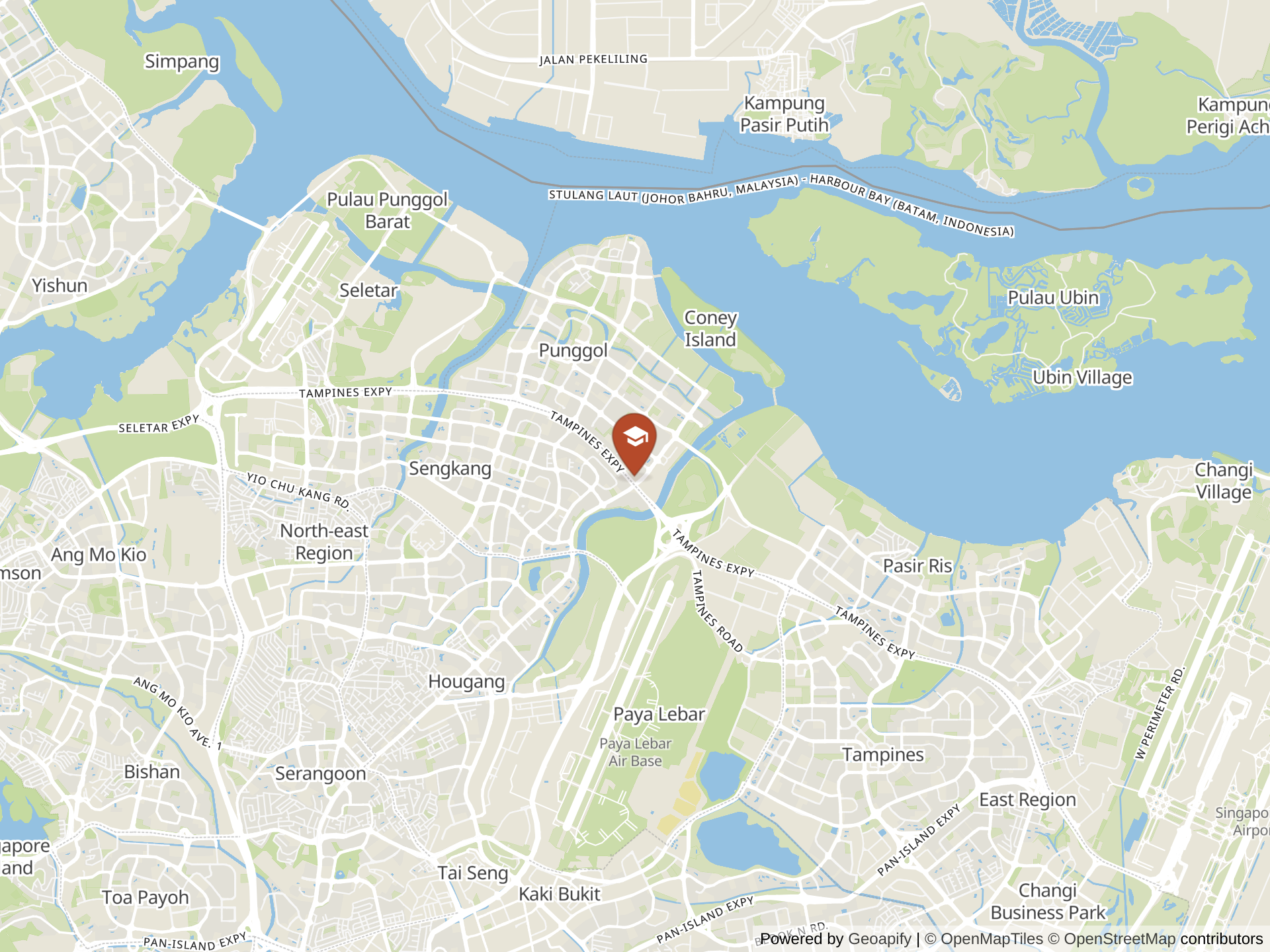 Global Indian International School, SMART Campusの地図