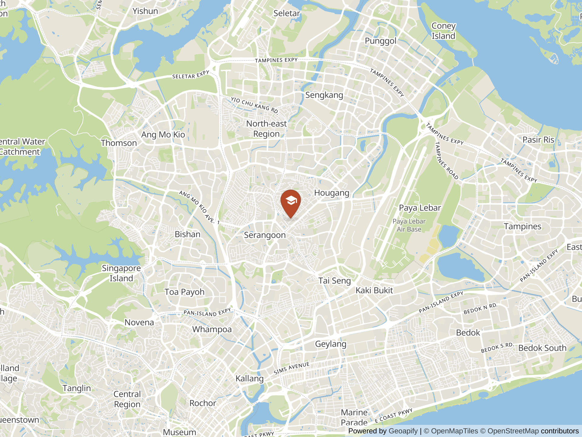 Map of NPS International School