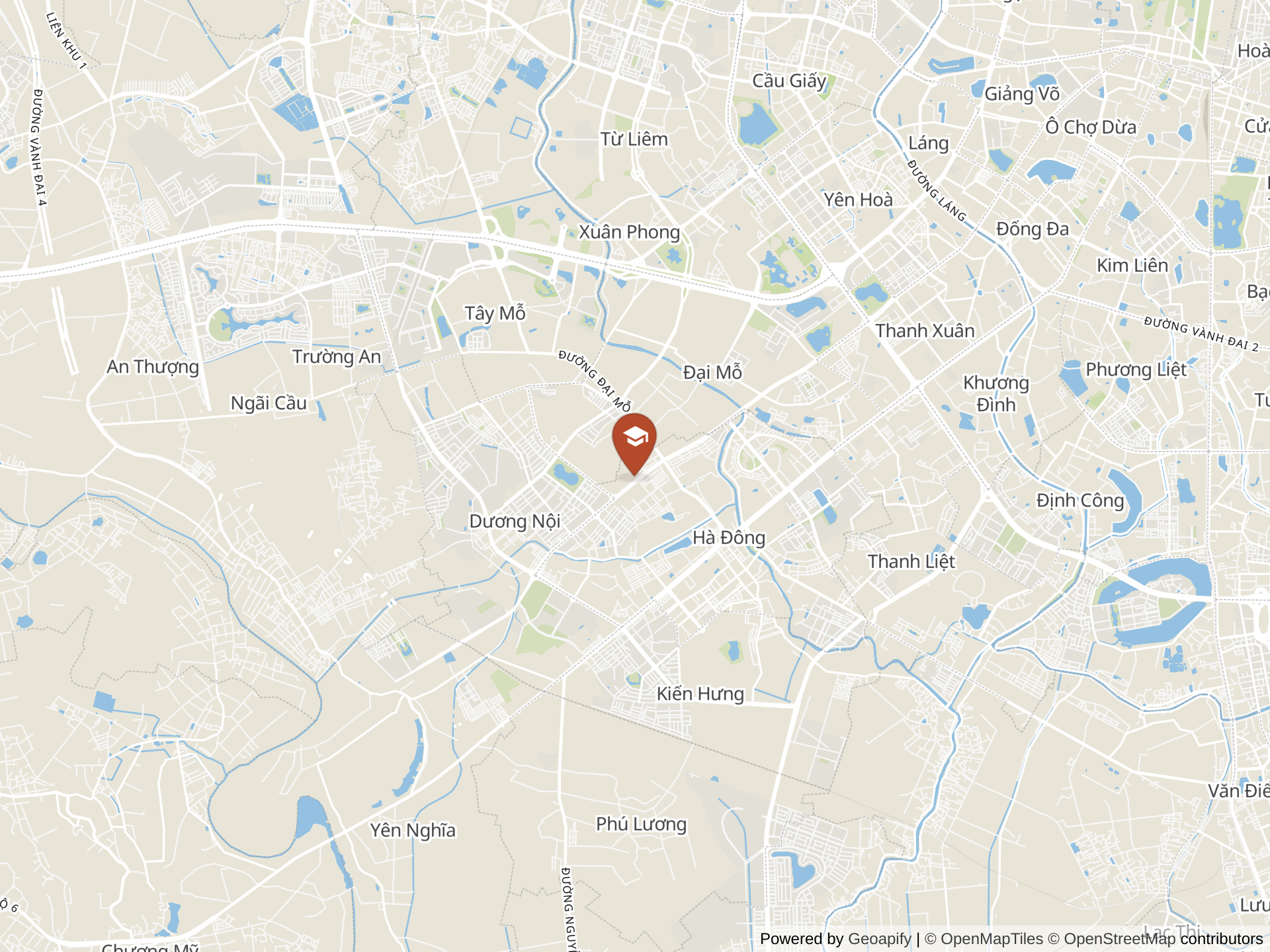Map of Japanese International School