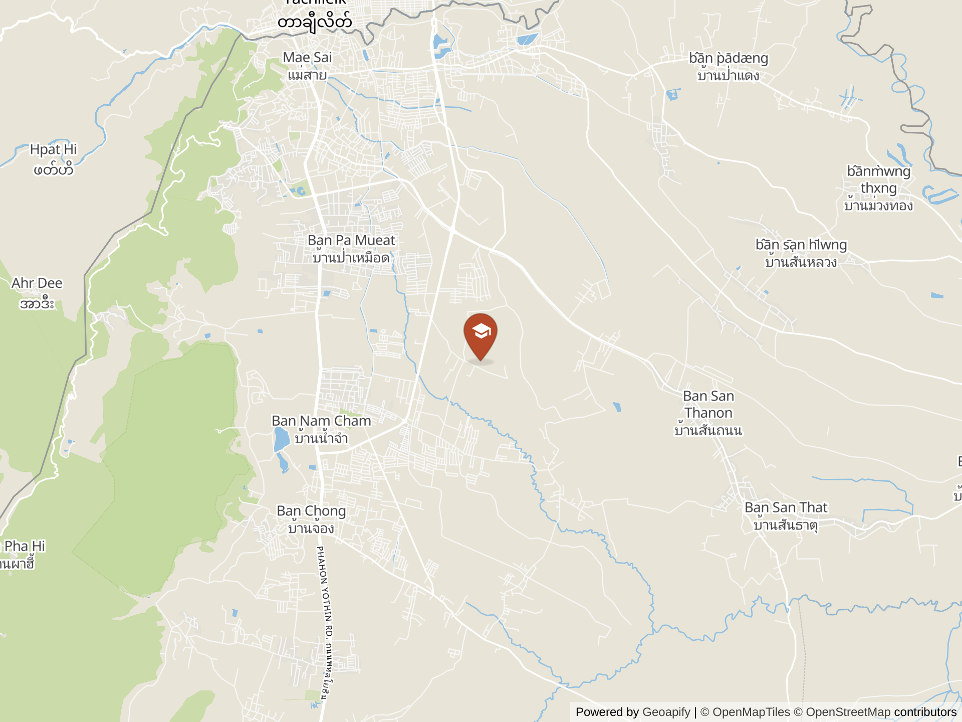 Map of One Hope International School