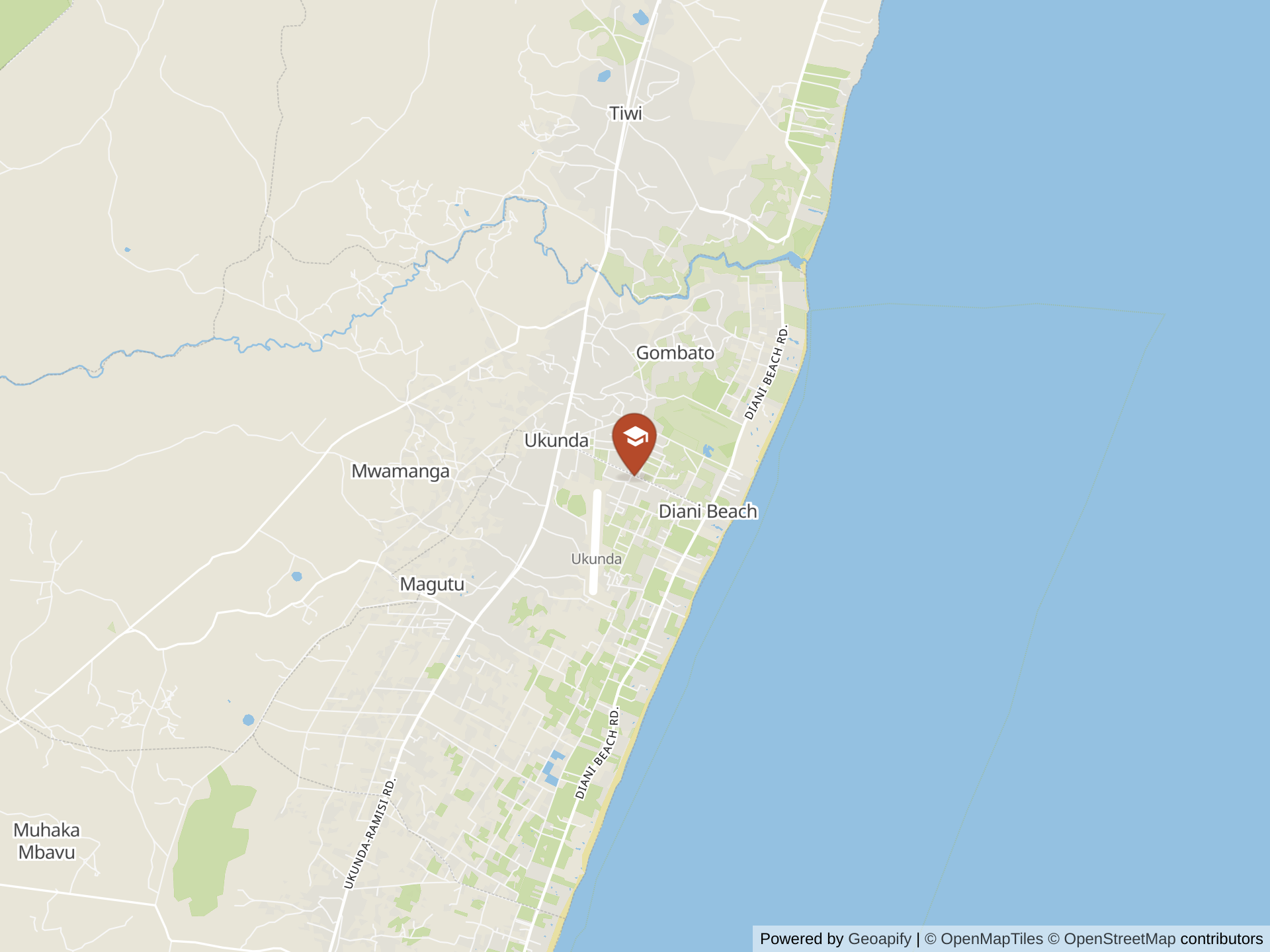 Map of TradeWinds Academy