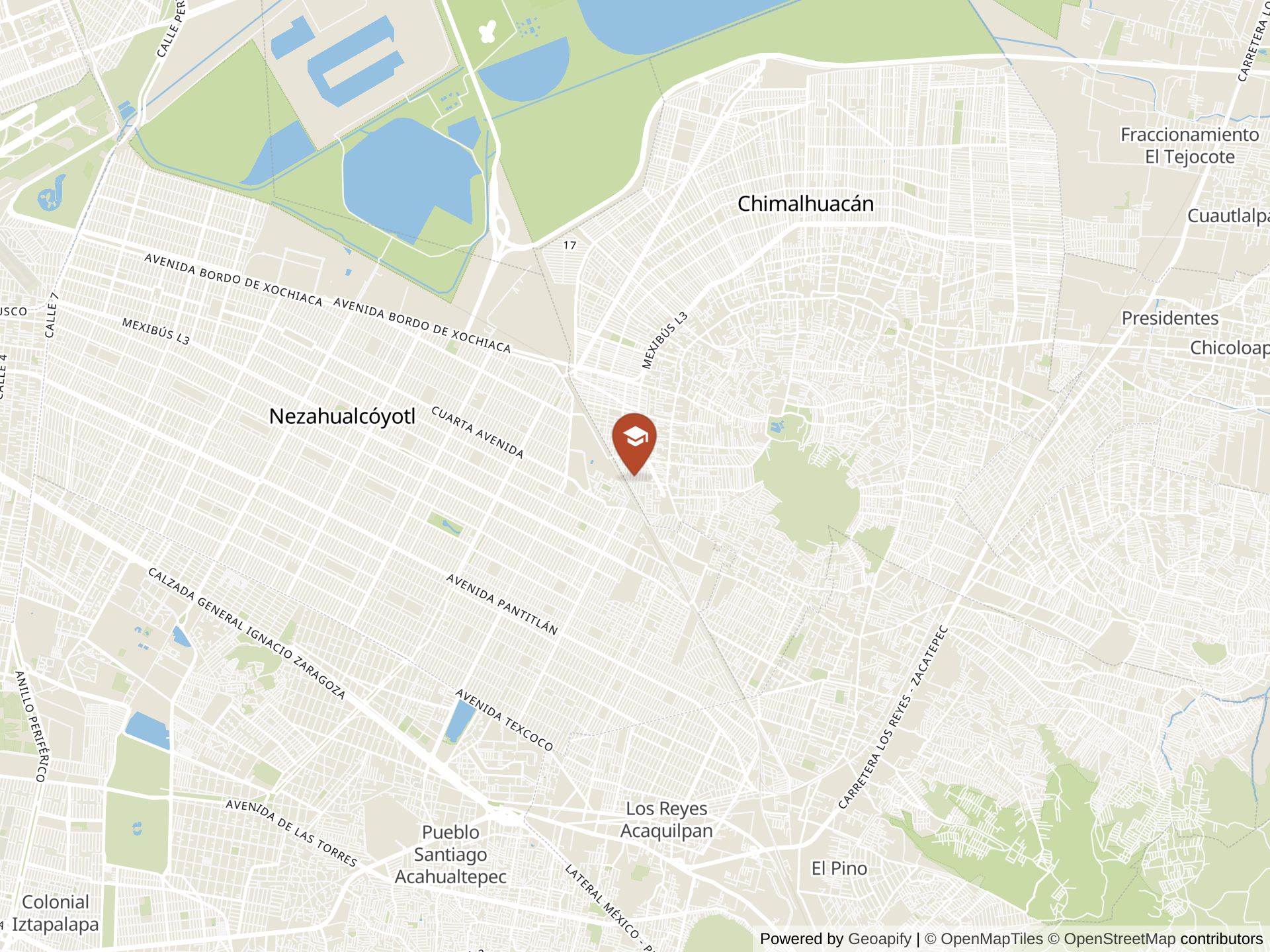 International School of Havanaの地図