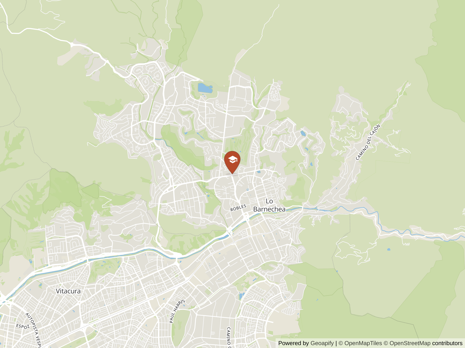 International School Nido de Aguilas地图
