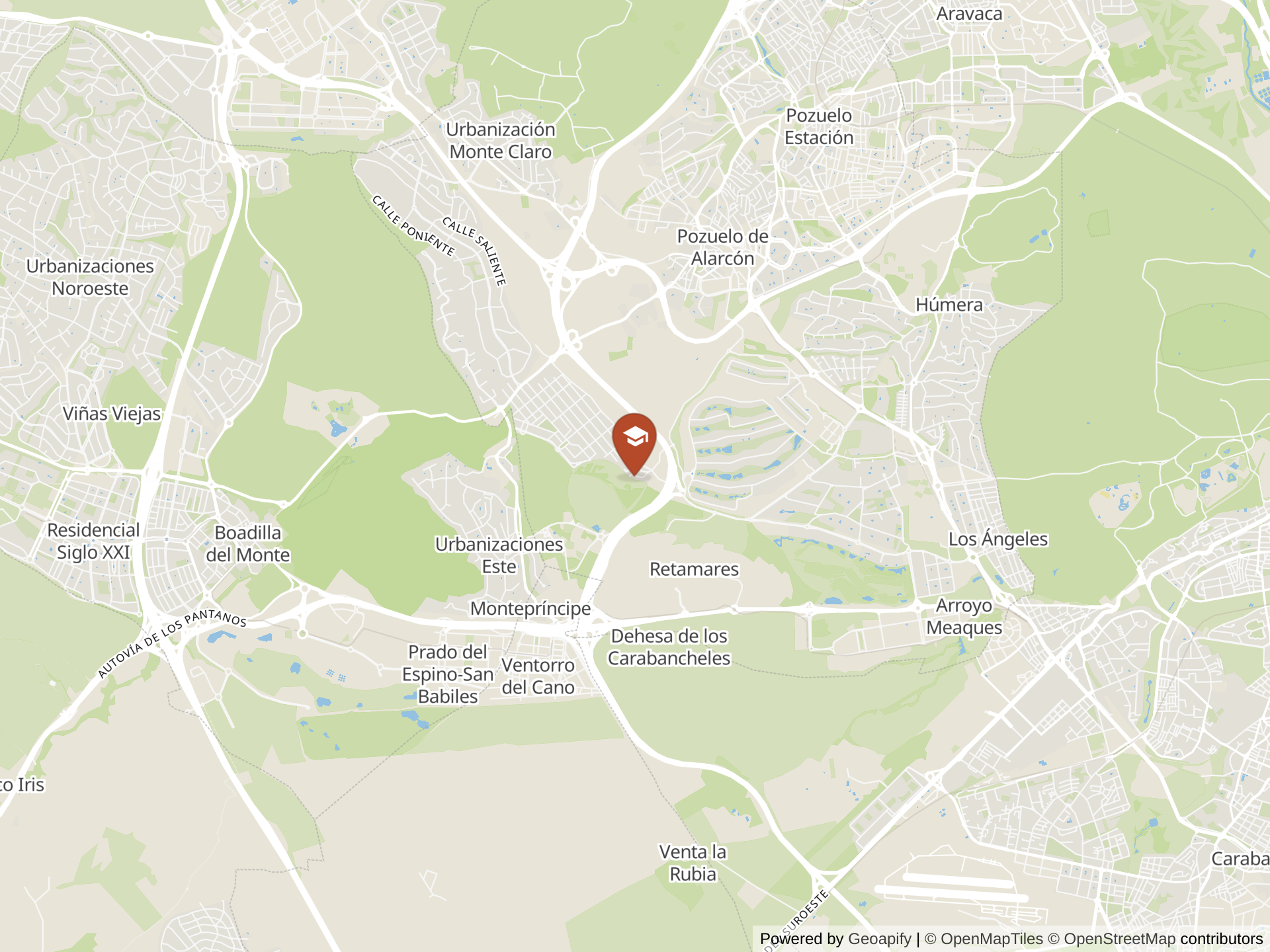 Mayrit Escuela Activa地图