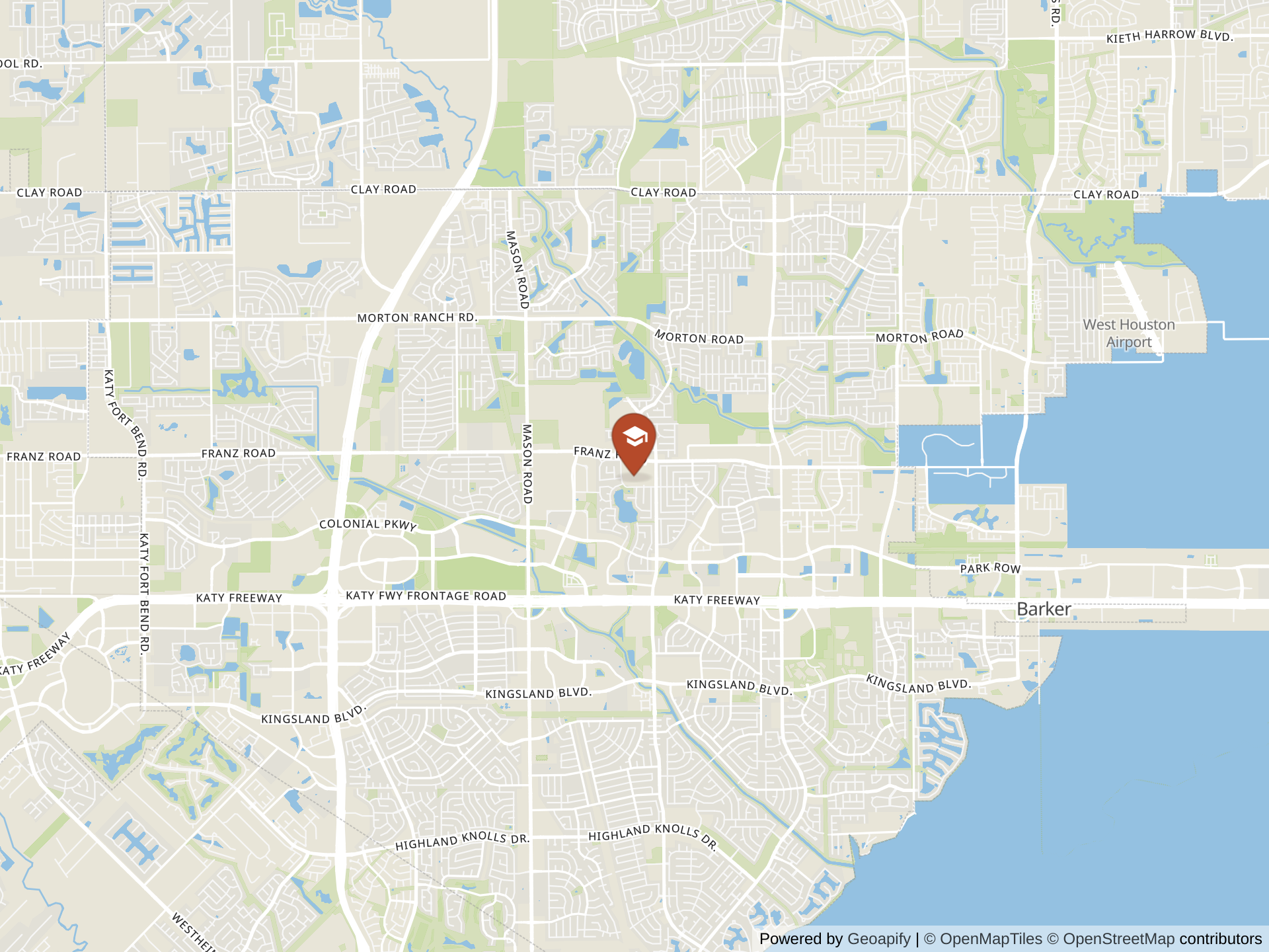 British International School of Houston地图