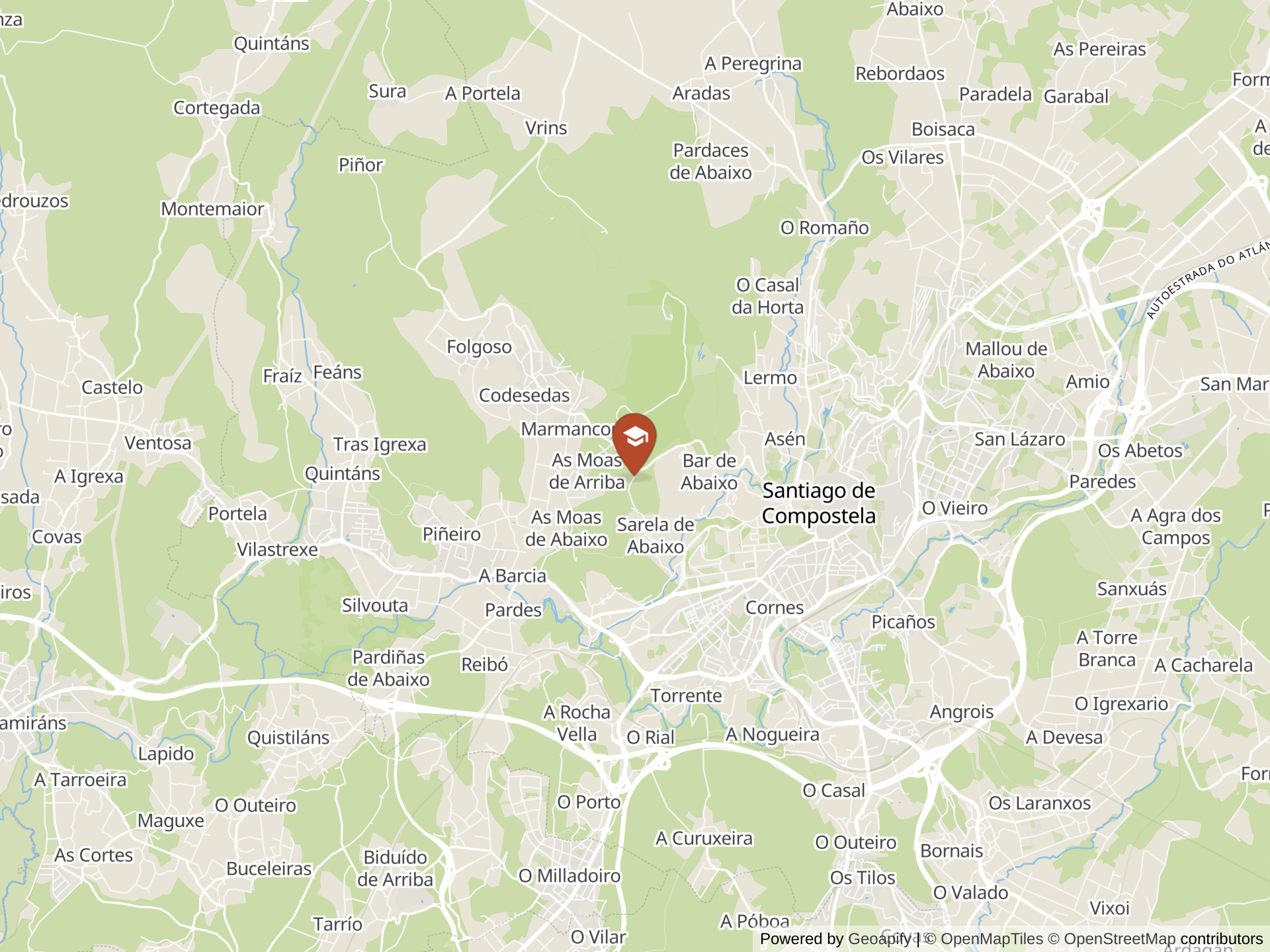CPREX Semente Compostela地图