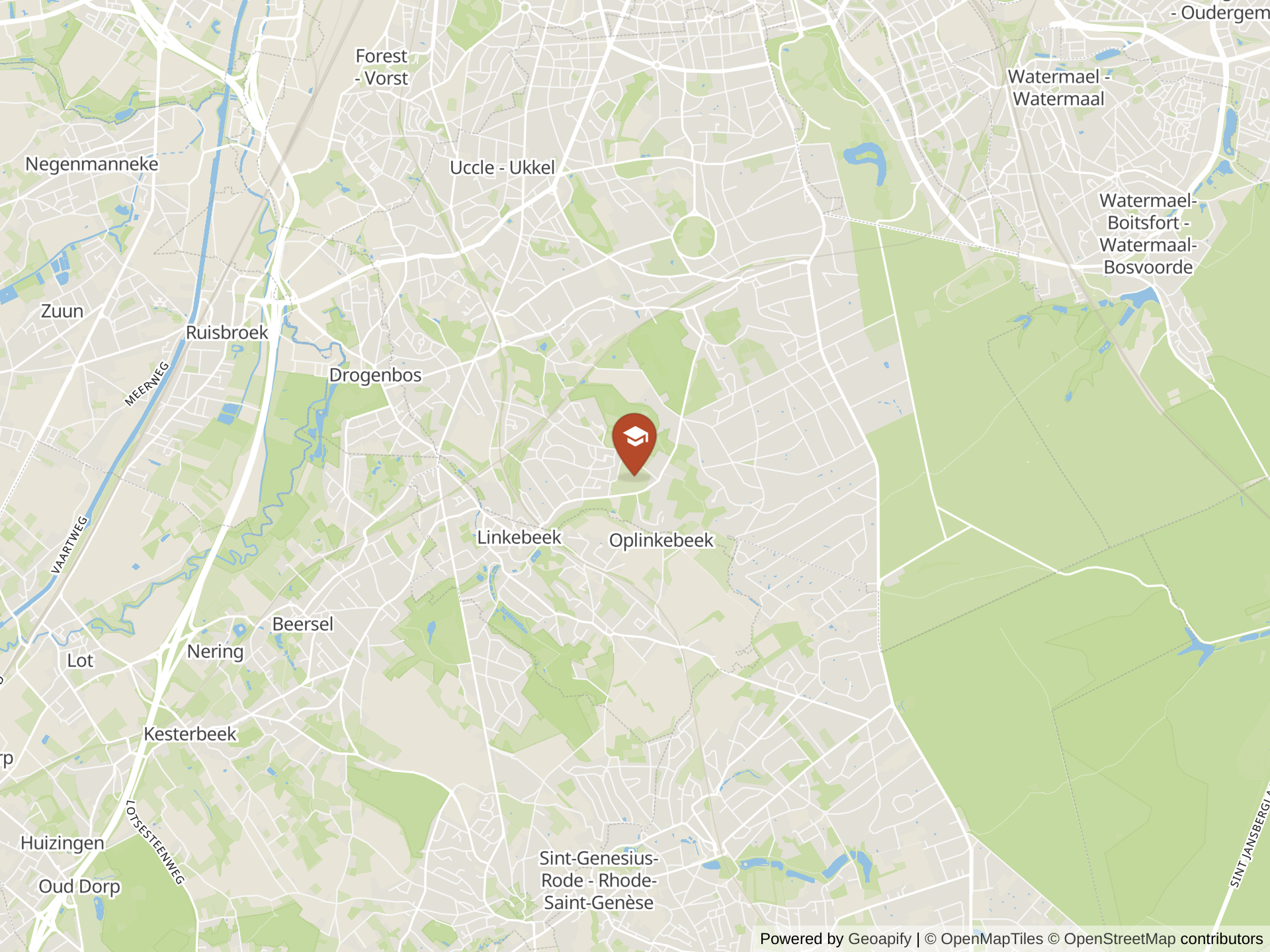 Bogaerts International Schoolの地図