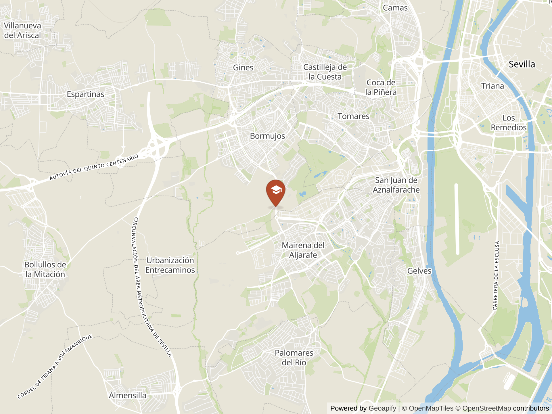 Map of Educomontessori International School
