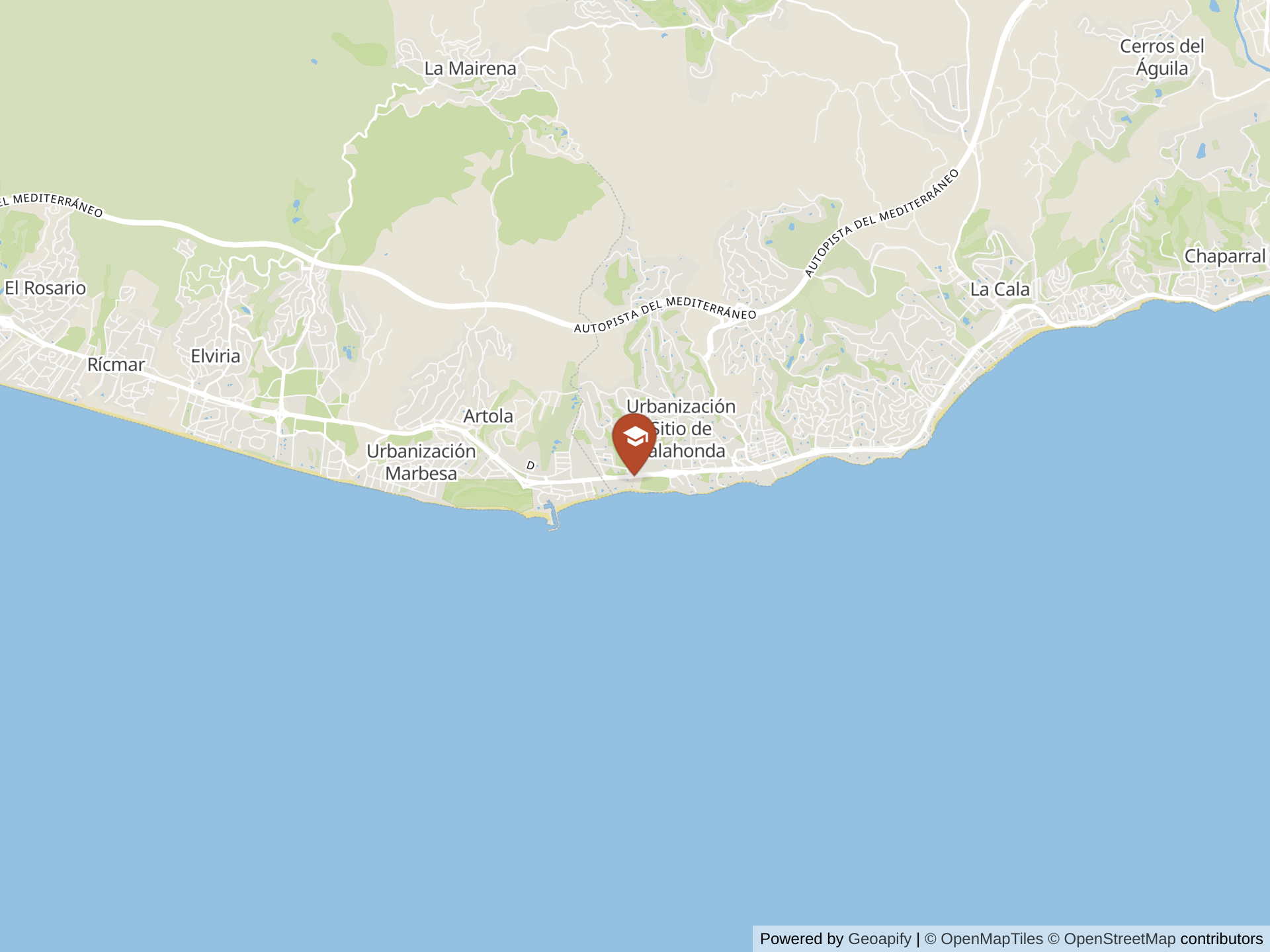 Mapa de International Montessori School Sotogrande