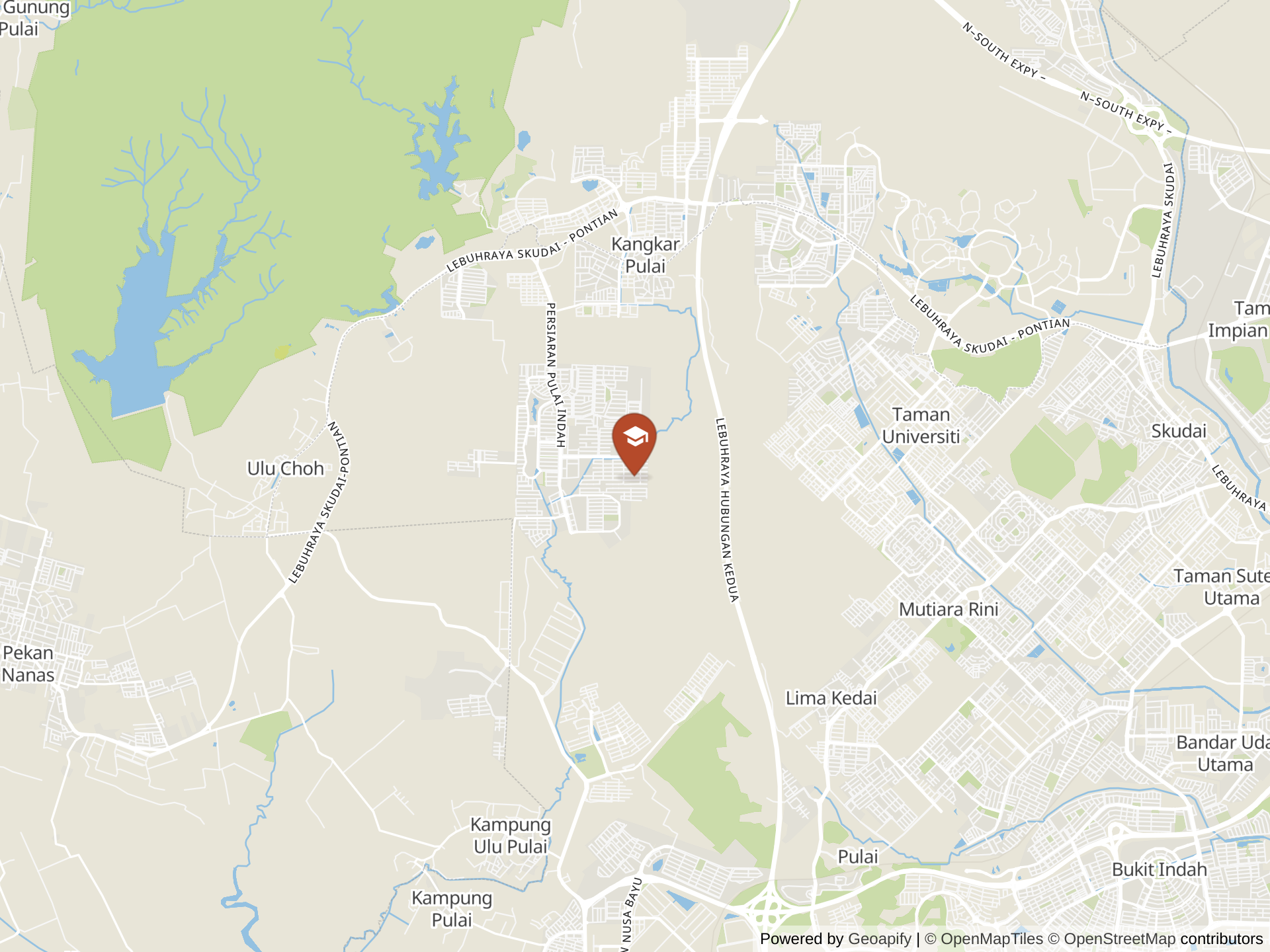 Forest City International Schoolの地図