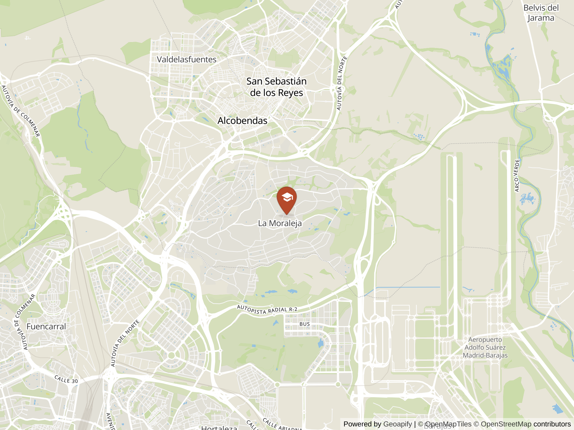 Vermont Academy at Liceo Europeo地圖