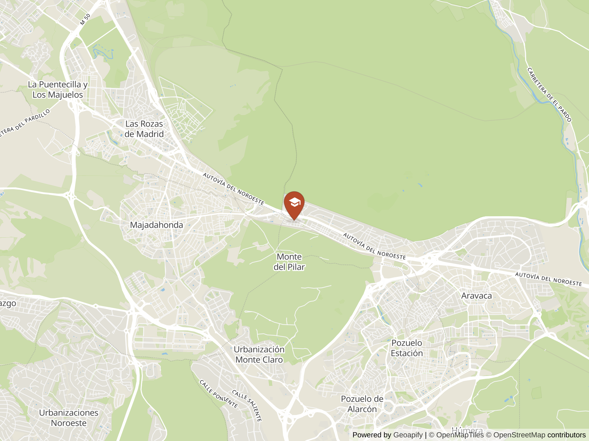 Greenleaves Montessori American School 지도