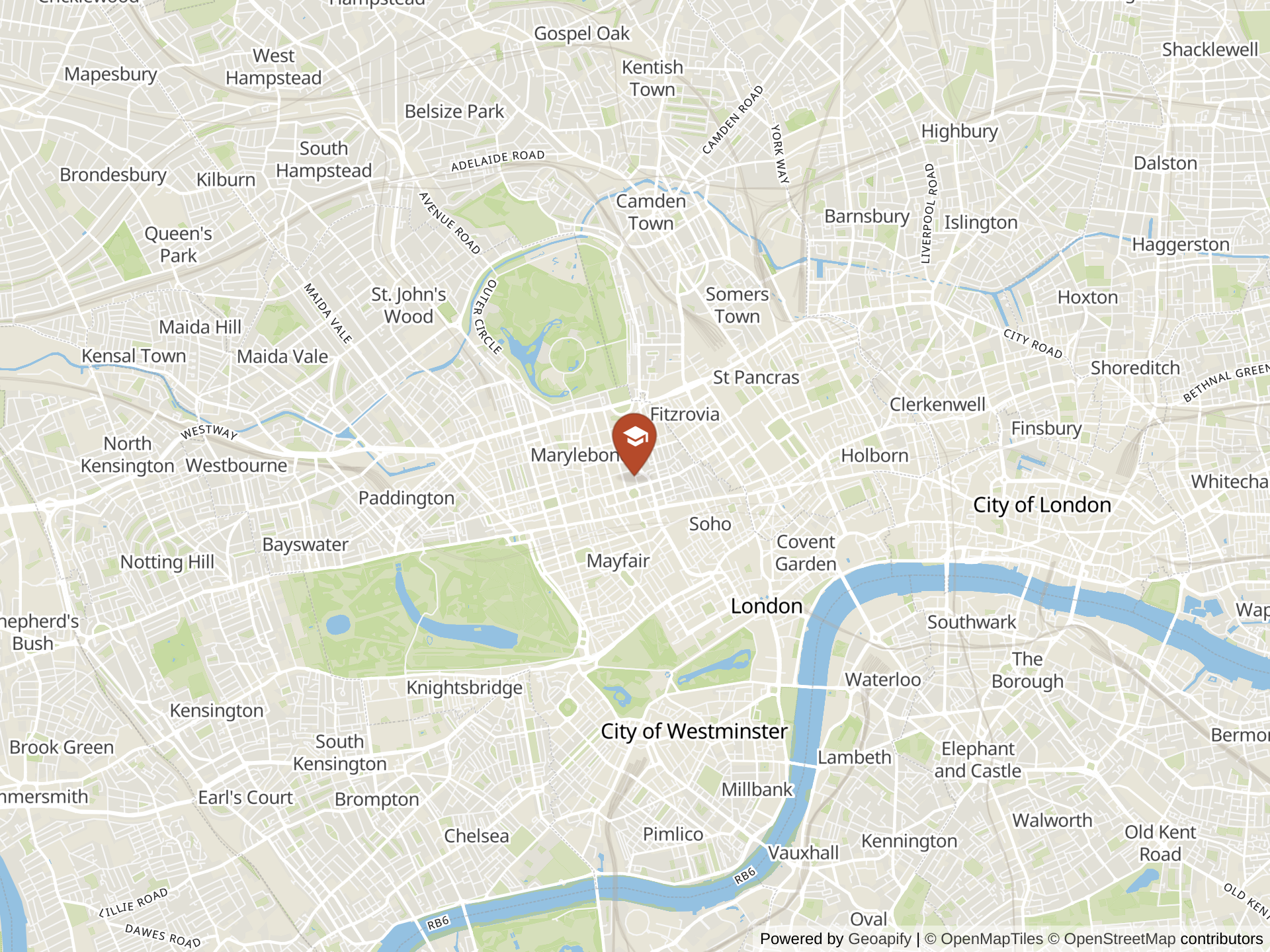 Southbank International School (Westminster Campus)地图