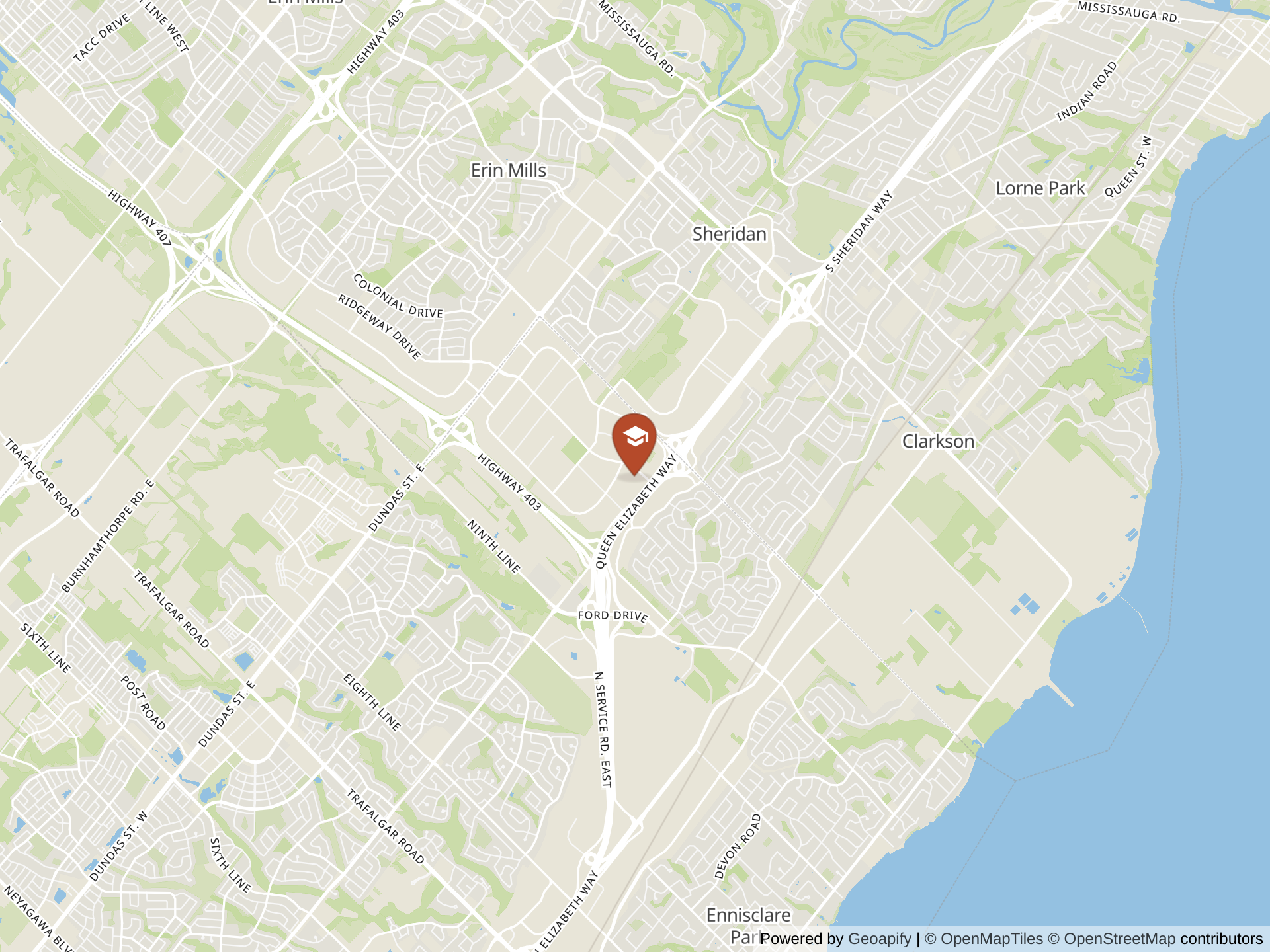 Mapa de American Islamic High School (Online)