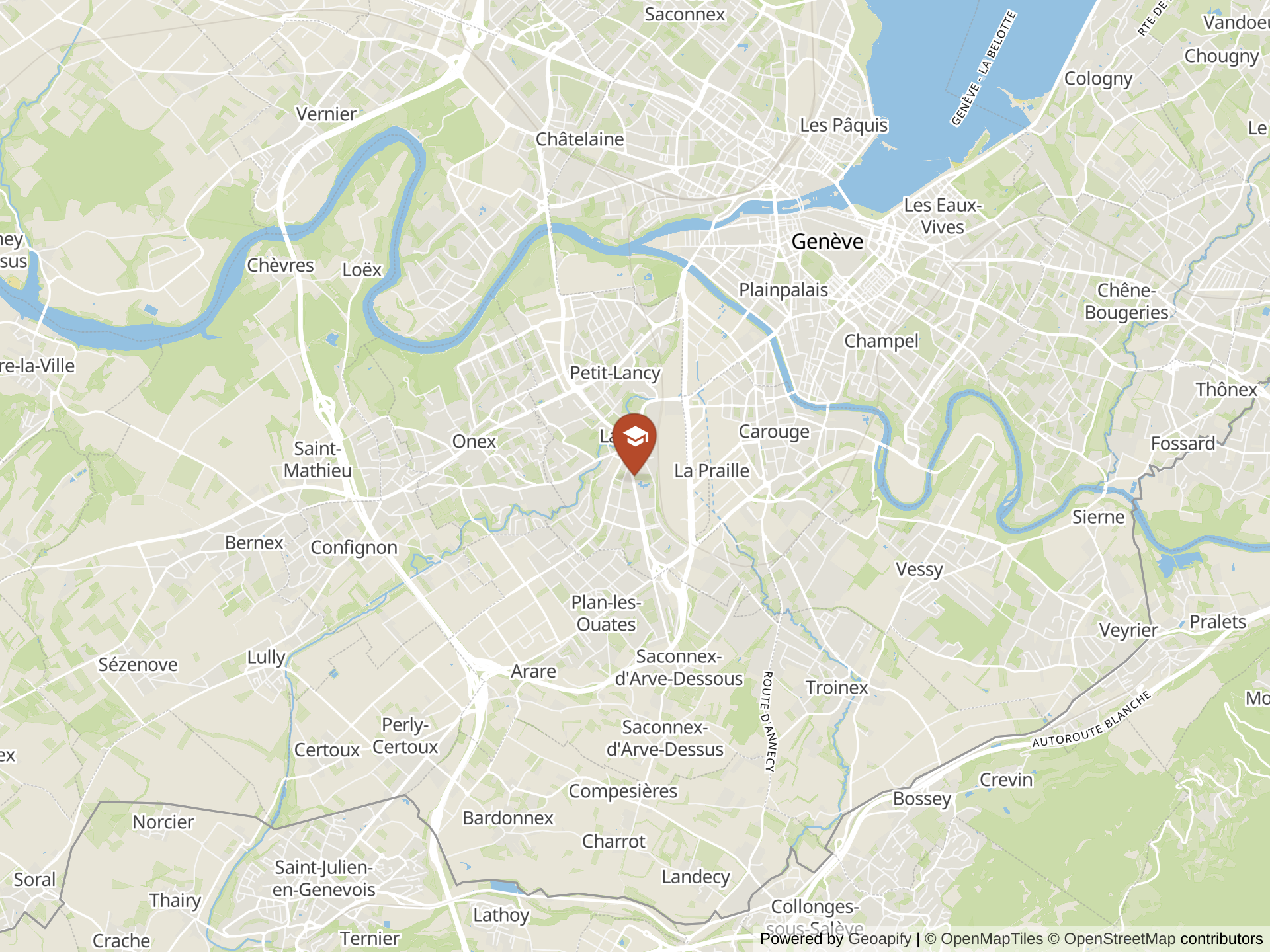 Institut International de Lancy地图