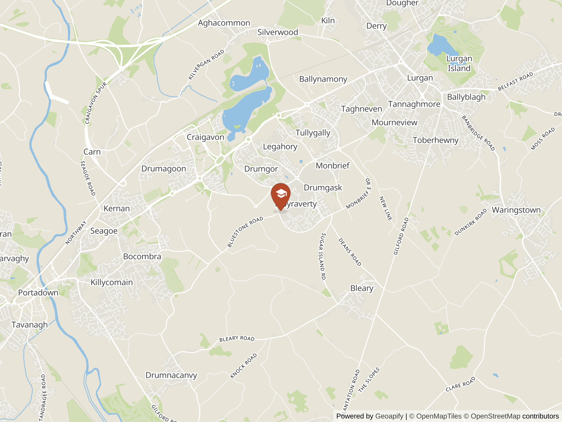 Nord Anglia International School Dublin地圖