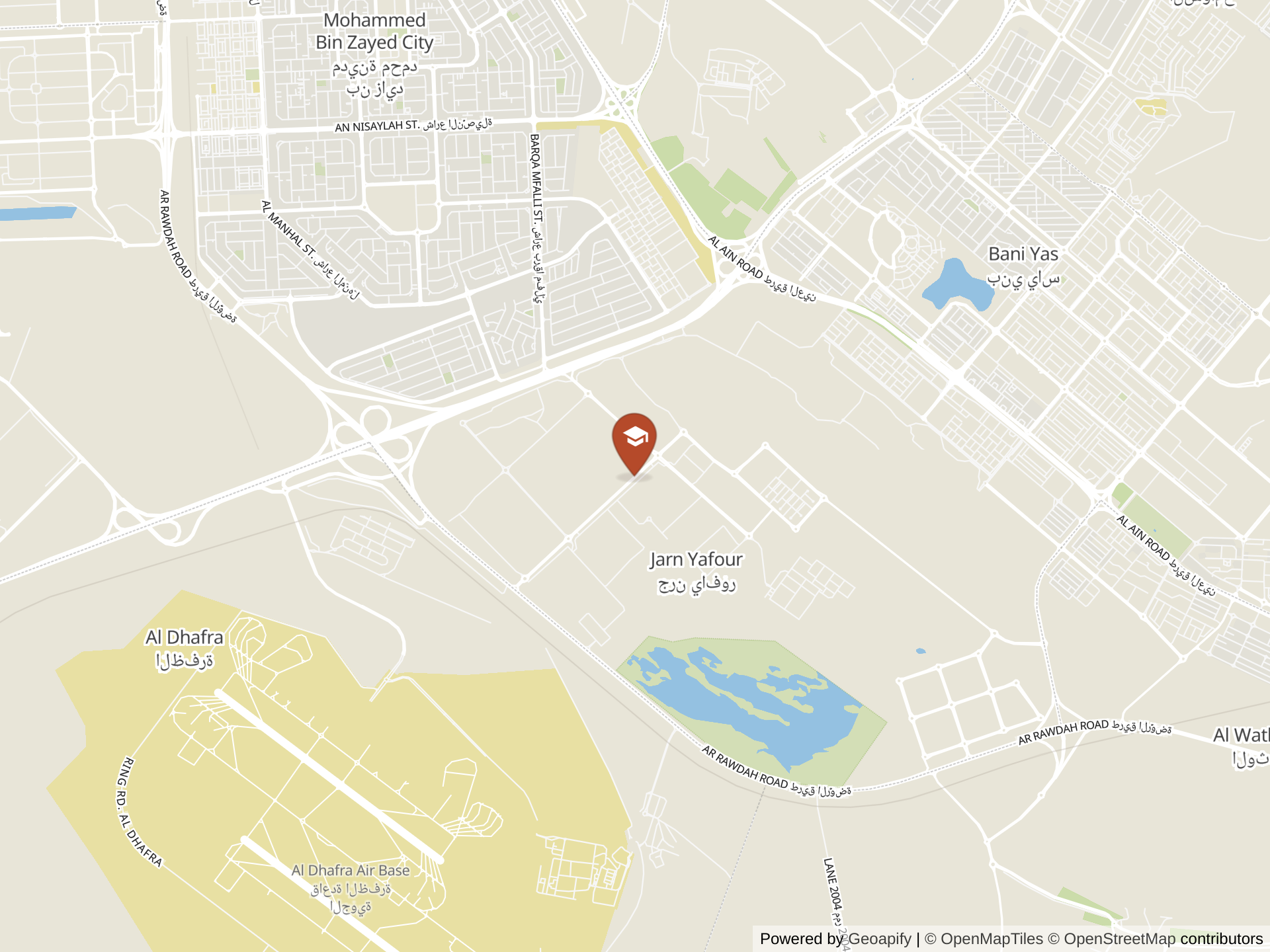 American School of Creative Science - Al Layyah, Sharjah地圖