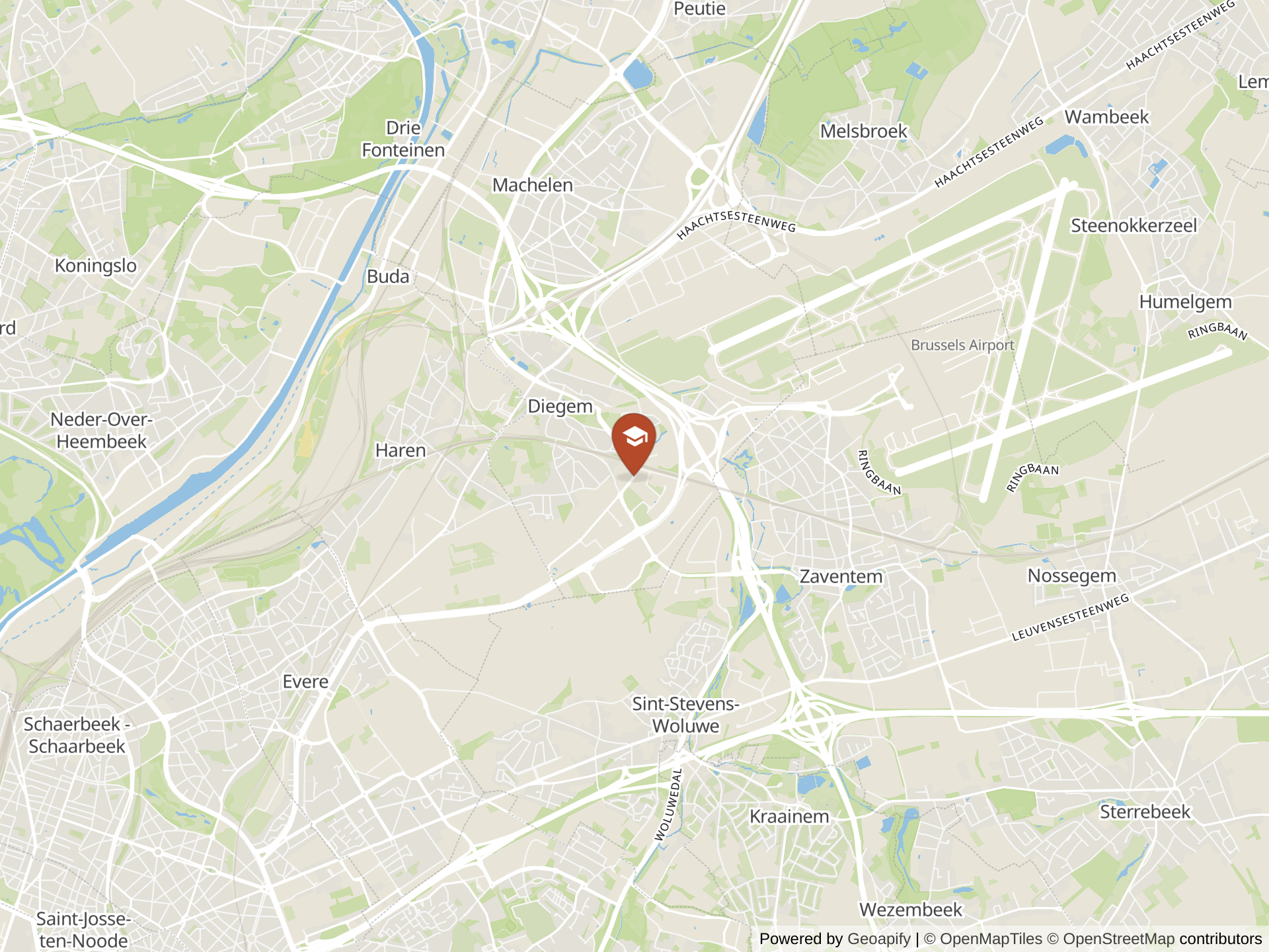 Bogaerts International School North Campusの地図